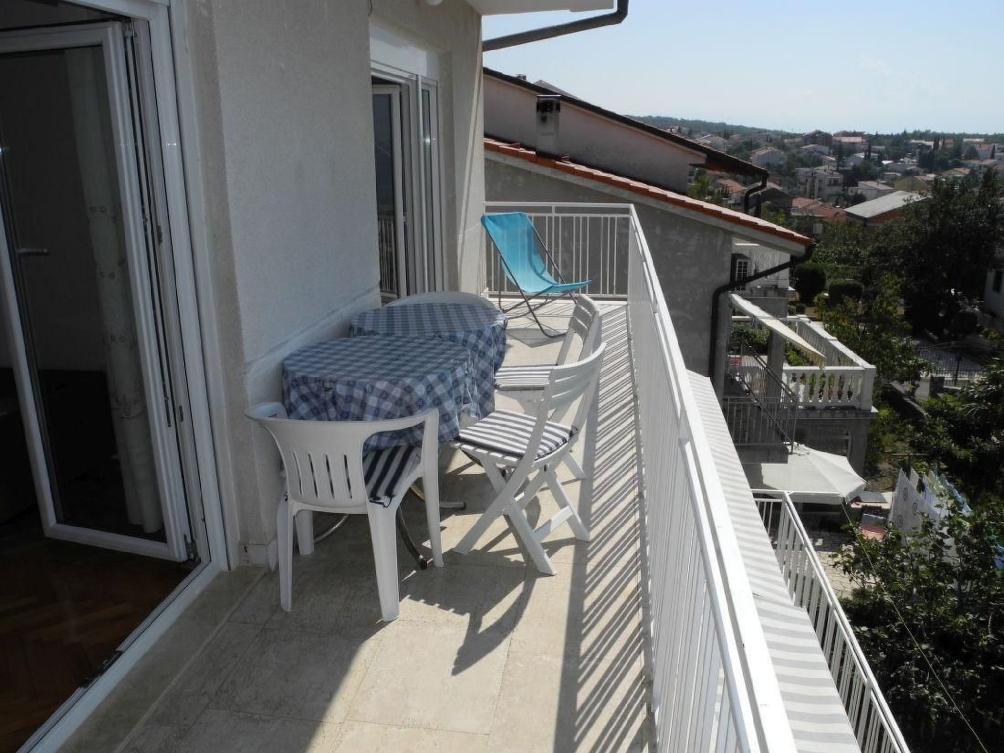 Wohnung in Selce für 6 Personen mit Meerblick-Dedans