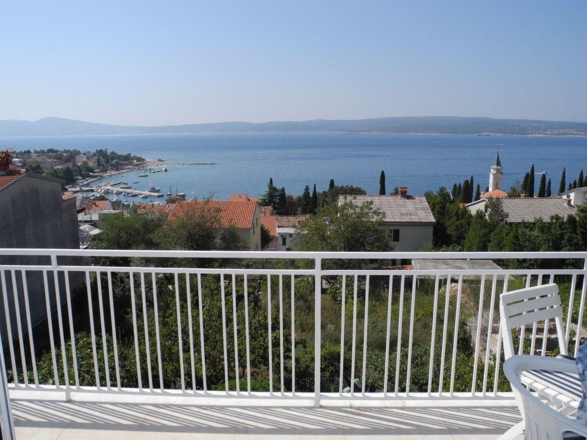 Wohnung in Selce für 6 Personen mit Meerblick-Dedans