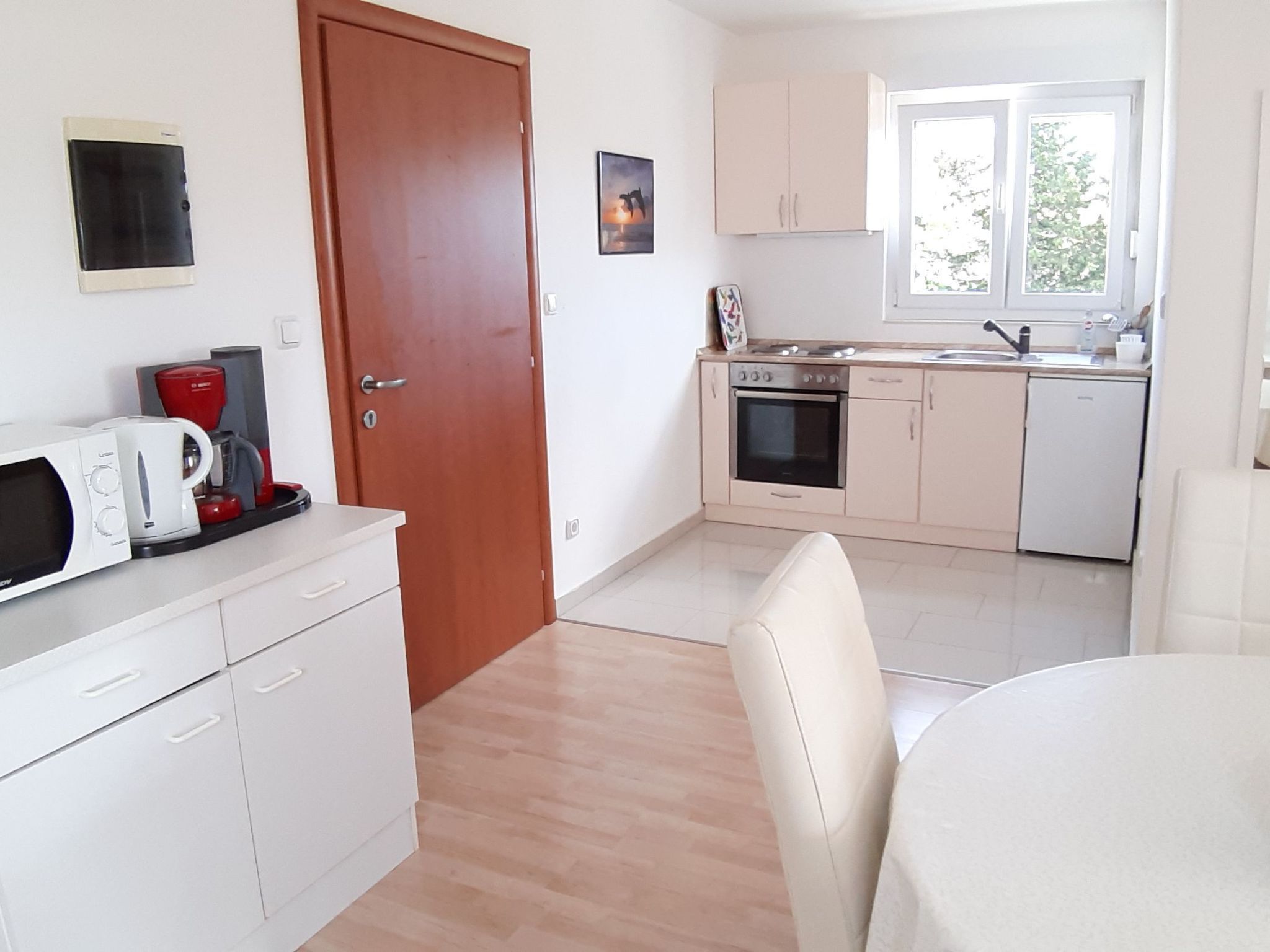 Helle Wohnung in Selce mit Terrasse-Binnen