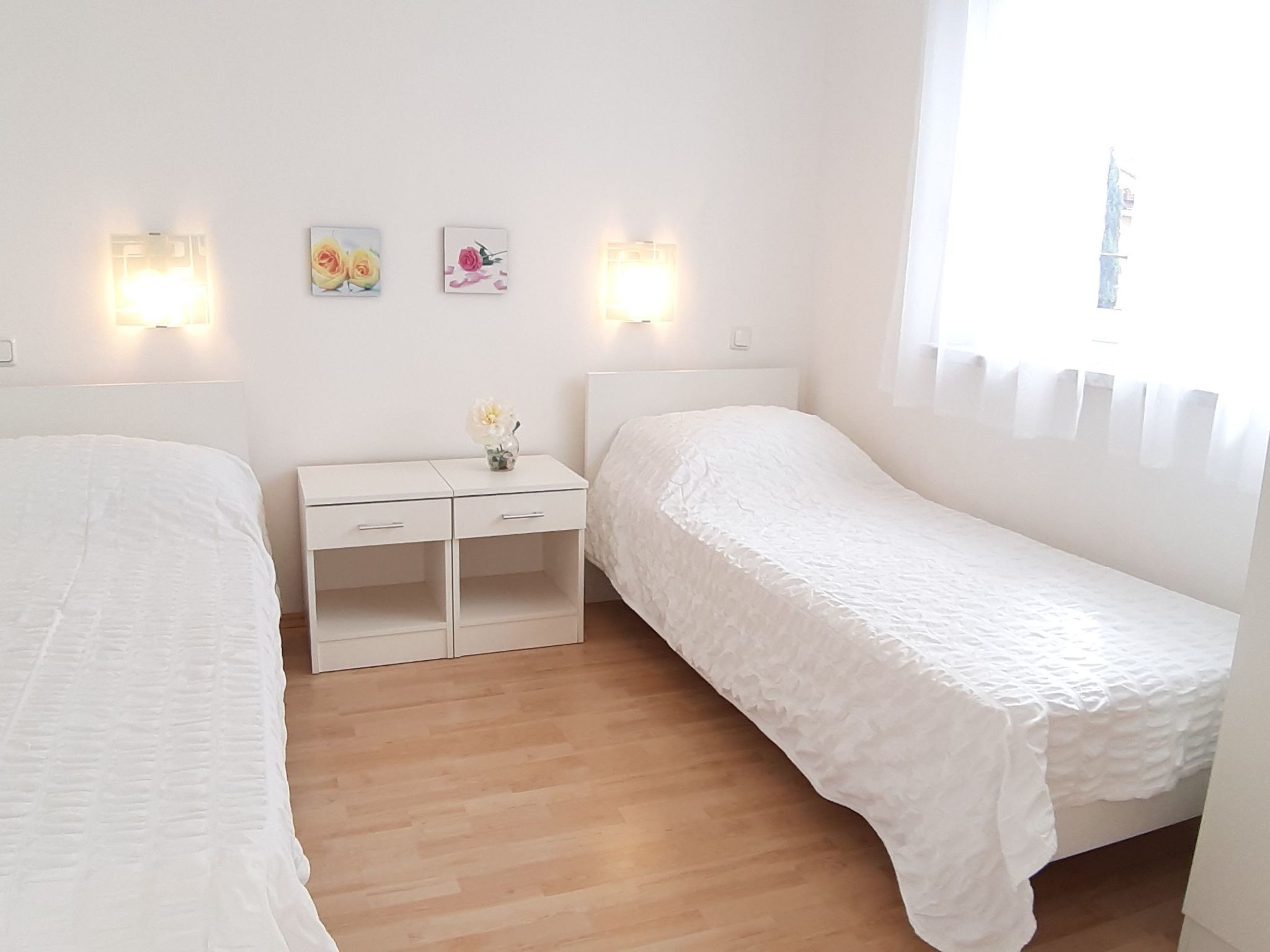 Helle Wohnung in Selce mit Terrasse-Binnen