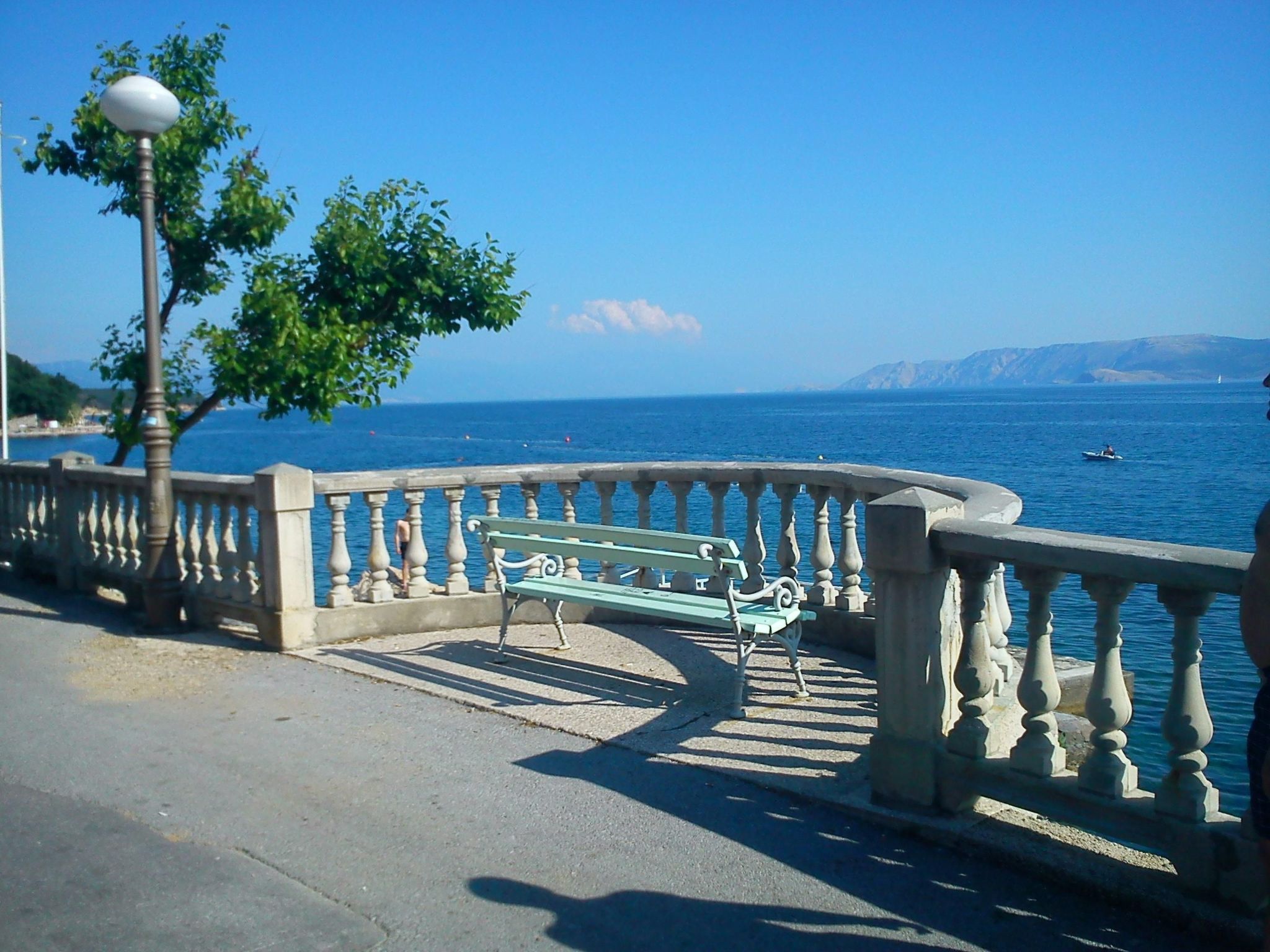 Helle Wohnung in Selce mit Terrasse-Binnen