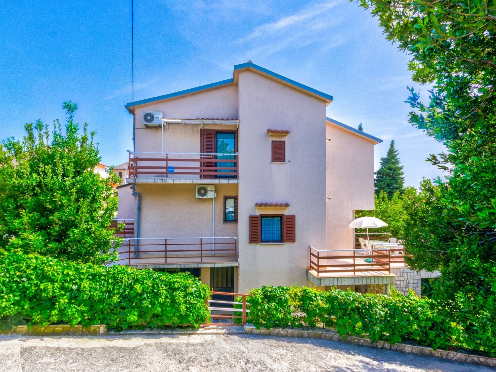 Ferienhaus in Selce (Kroatien) und 1 Hund erlaubt