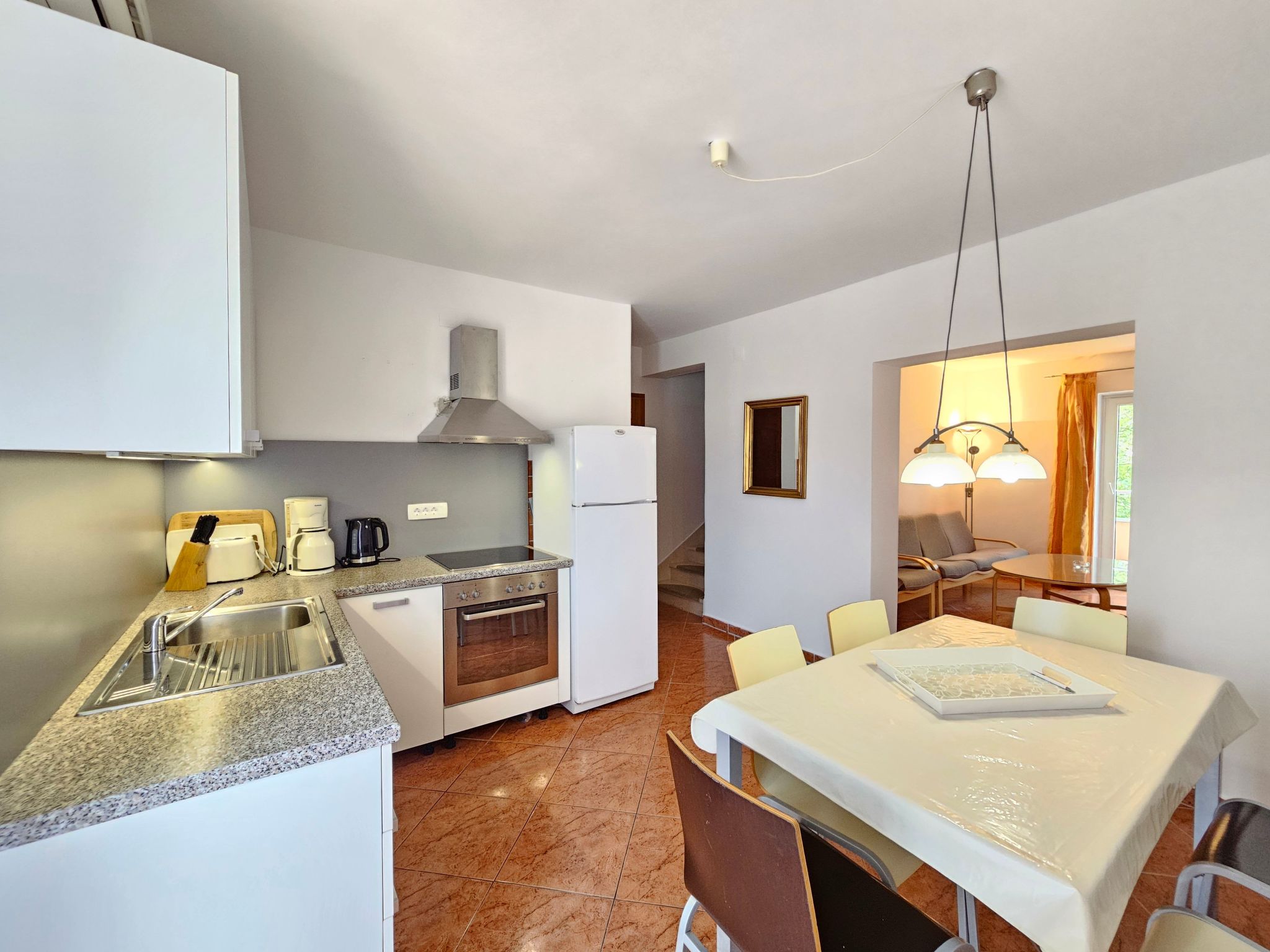 Wohnung für max. 8 Personen-Drinnen