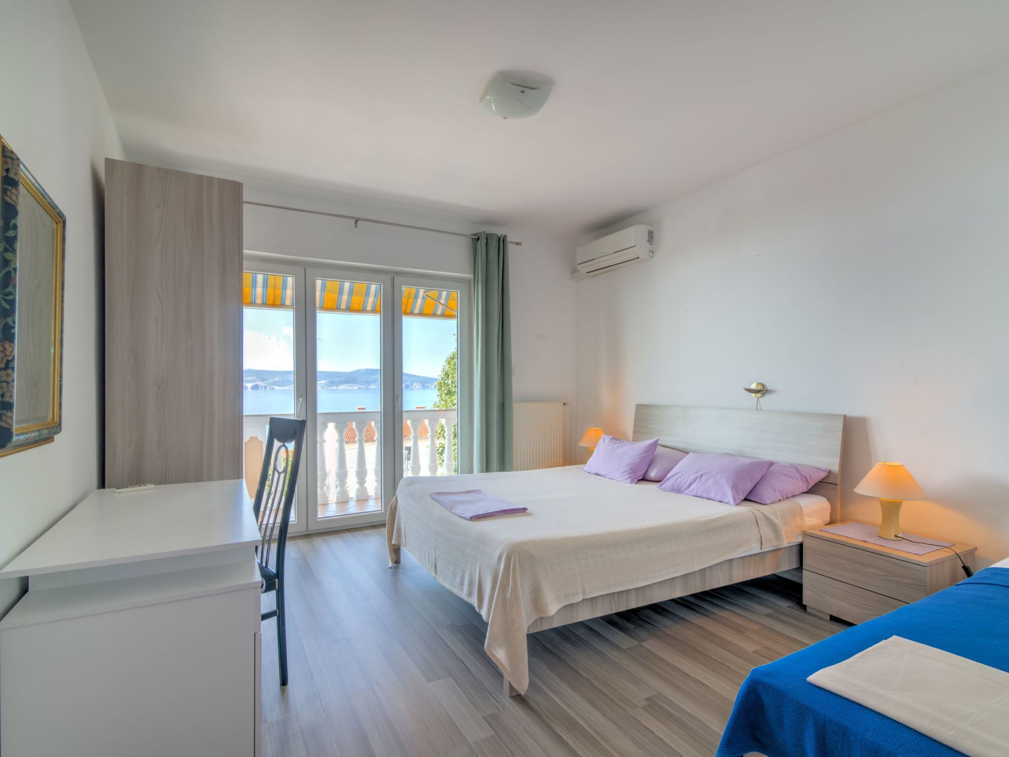 Wohnung für 6 Personen mit Panoramablick aufs Meer-Binnen