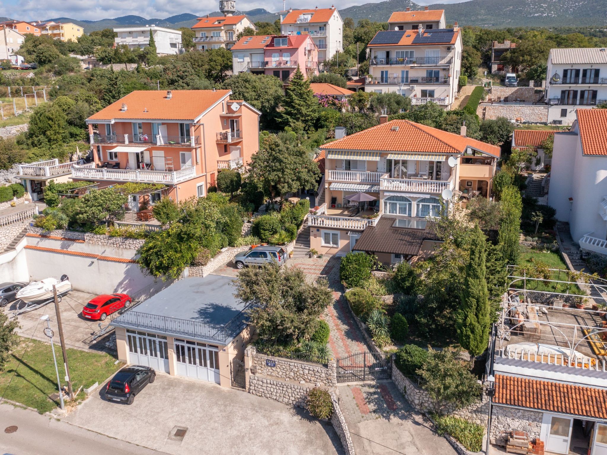 Wohnung für 6 Personen mit Panoramablick aufs Meer-Binnen