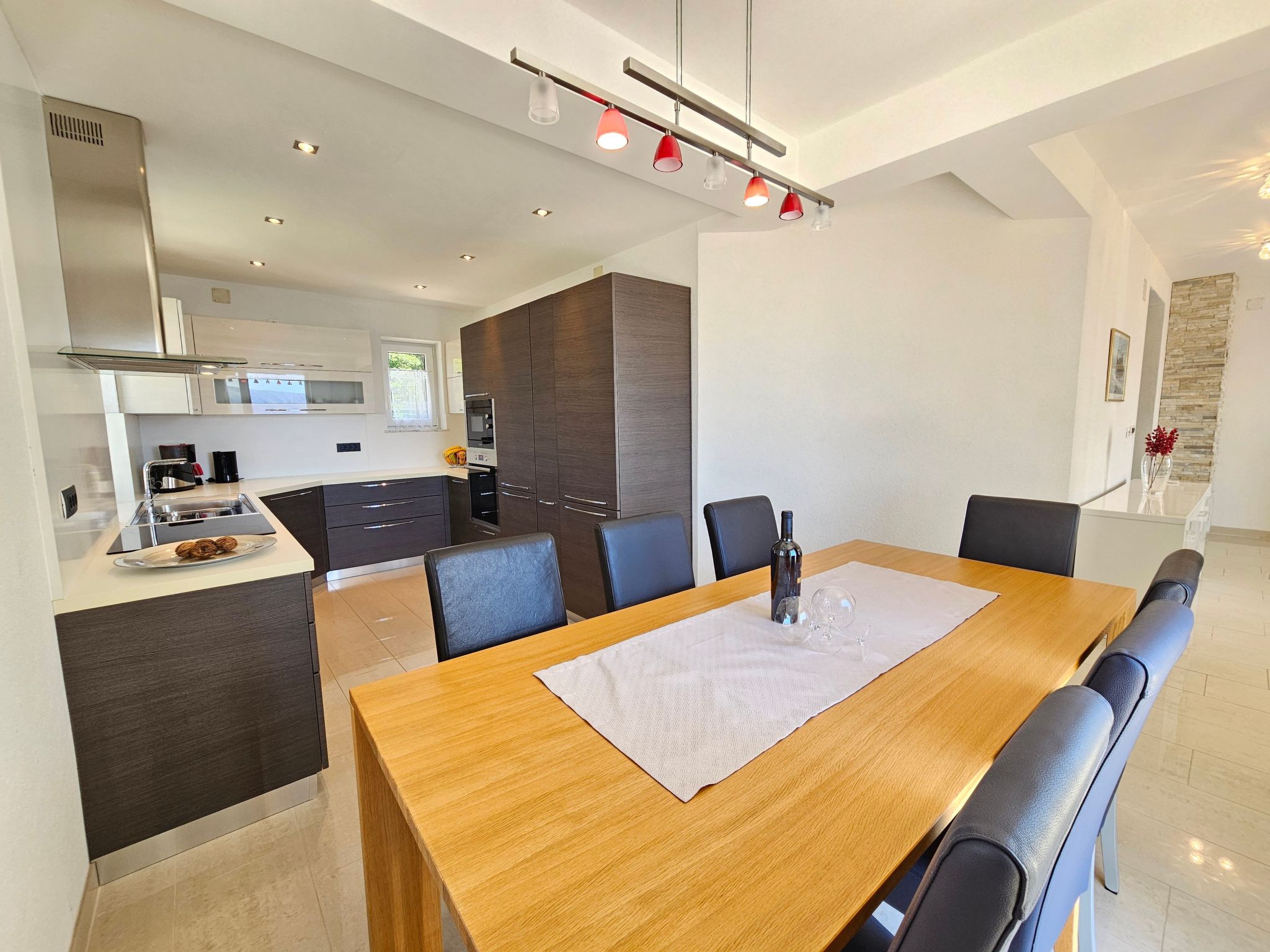 Wohnung für 6 Personen mit Meerblick-Drinnen