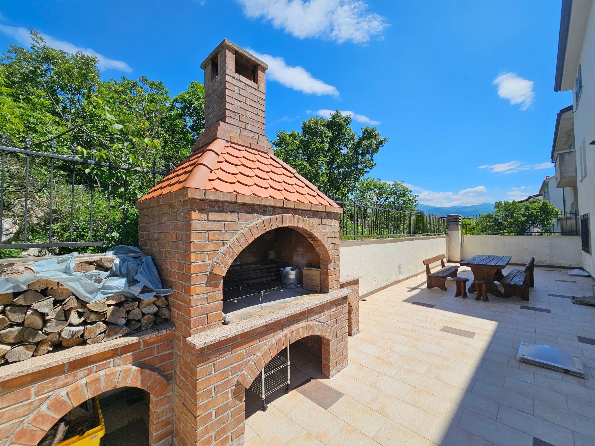 Wohnung für 6 Personen mit Meerblick-Drinnen