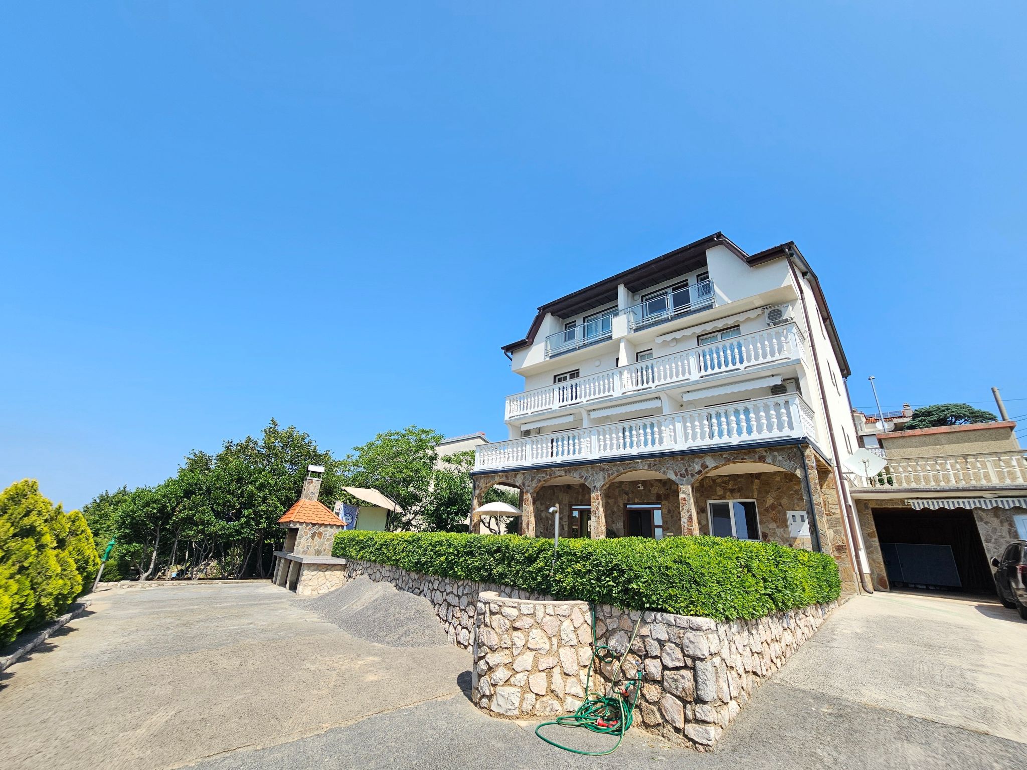 Wohnung mit Meerblick, 150 m vom Strand entfernt-Binnen