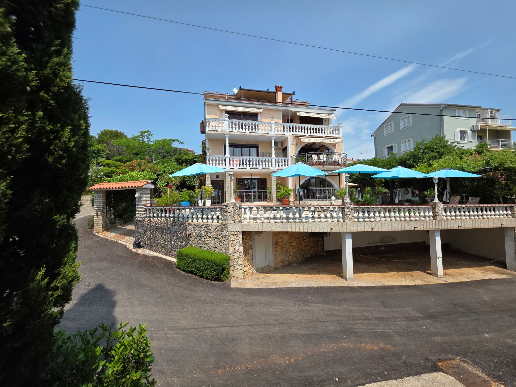 Wohnung mit Meerblick, 200m vom Strand entfernt-Binnen