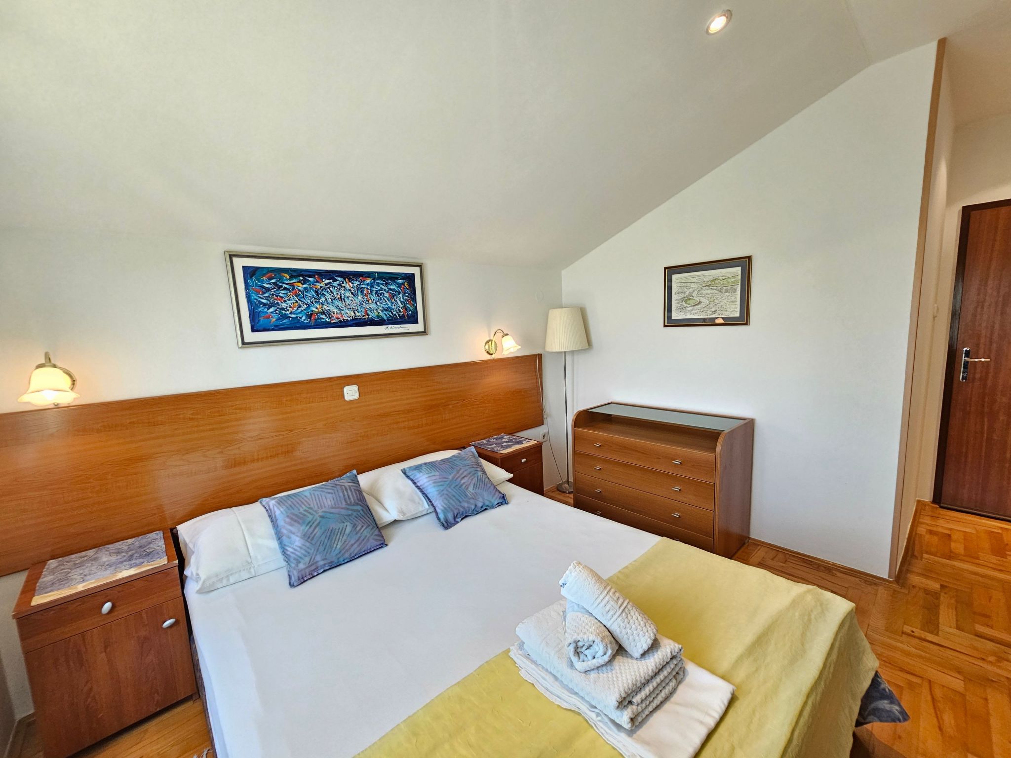 Wohnung mit Meerblick, 200m vom Strand entfernt-Binnen