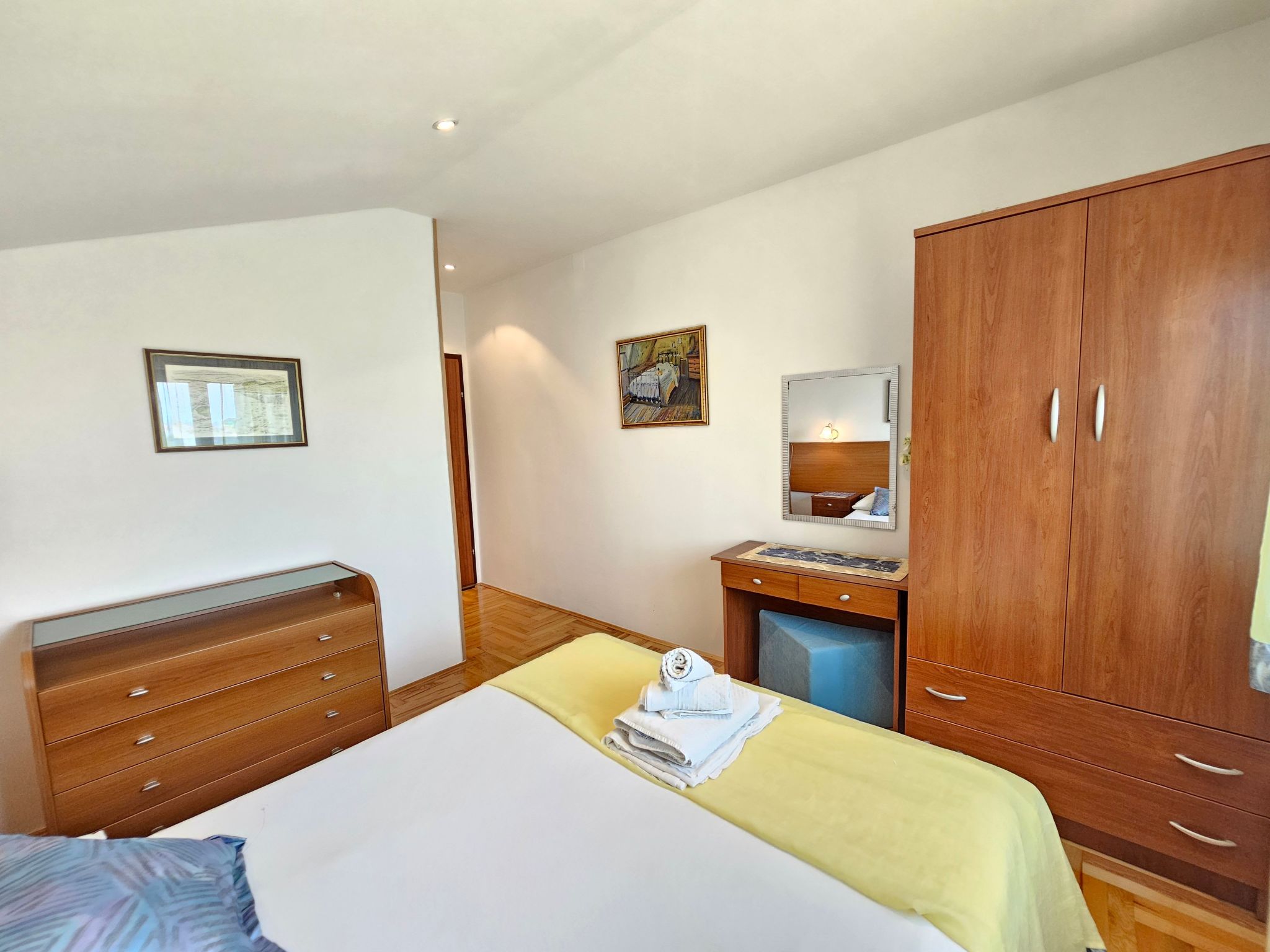 Wohnung mit Meerblick, 200m vom Strand entfernt-Binnen