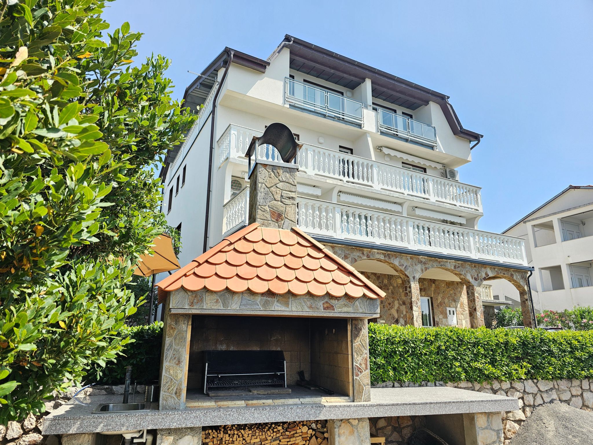 Wohnung für 3 Personen, 150m vom Strand entfernt-Binnen