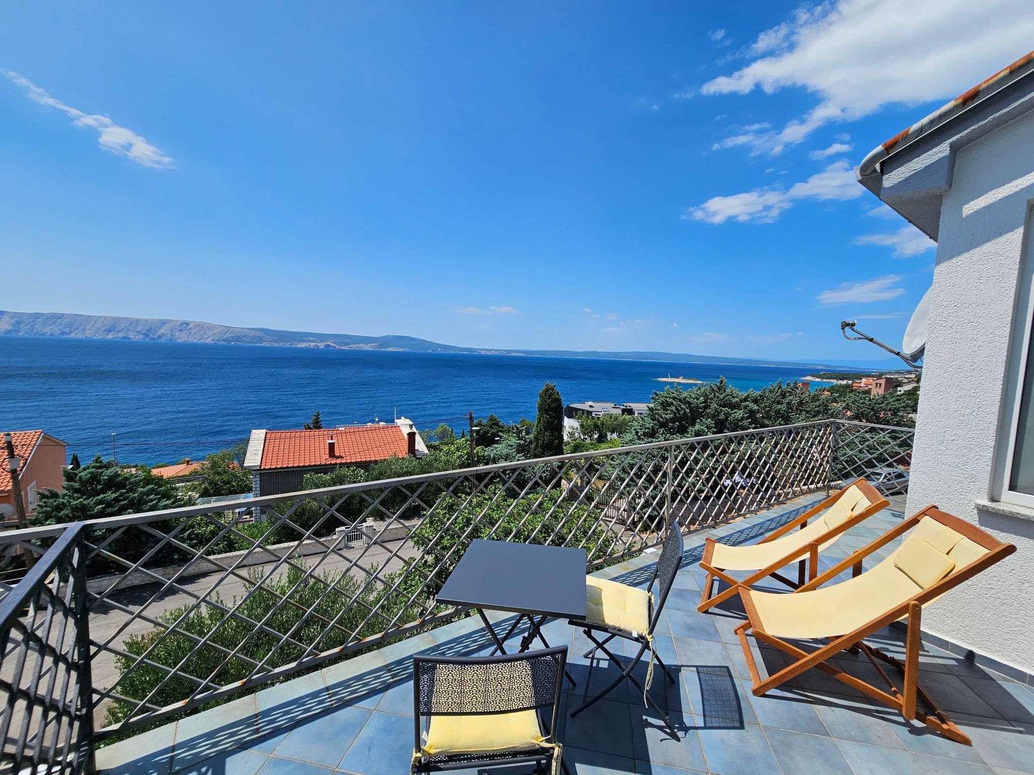 Wohnung für 4 Personen mit Meerblick-Binnen