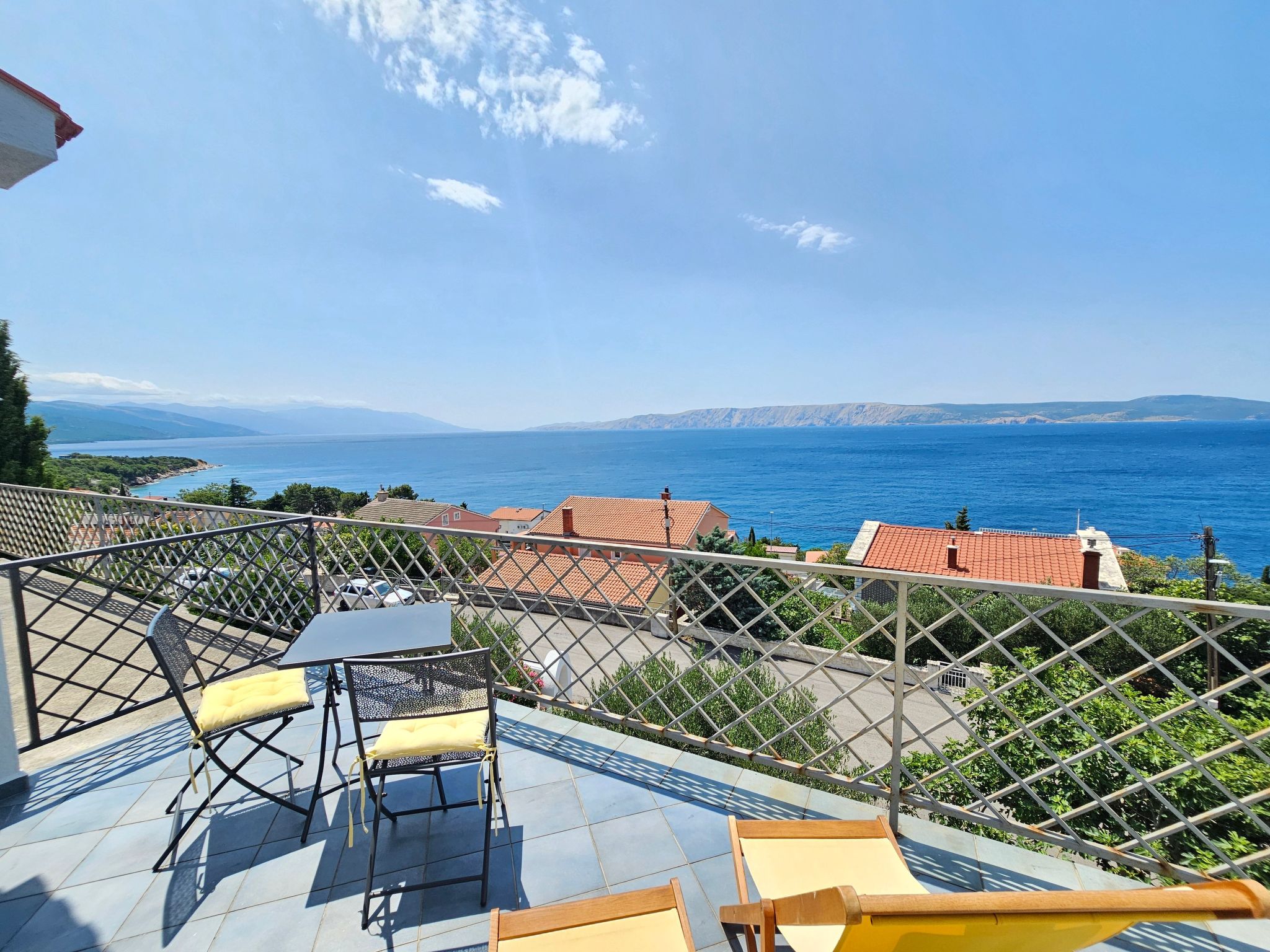 Wohnung für 4 Personen mit Meerblick-Binnen