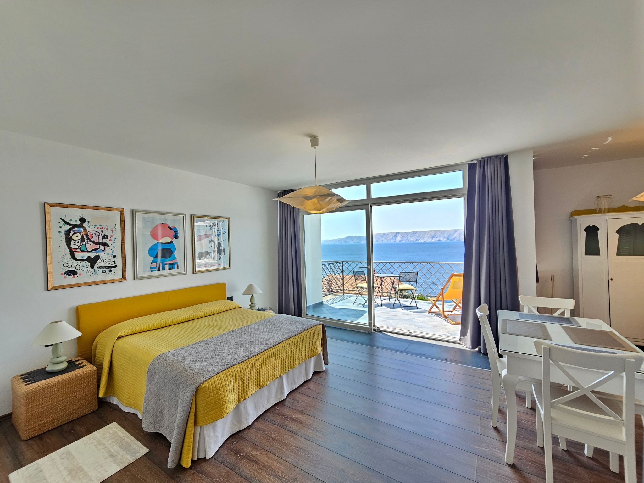 Wohnung für 4 Personen mit Meerblick-Binnen