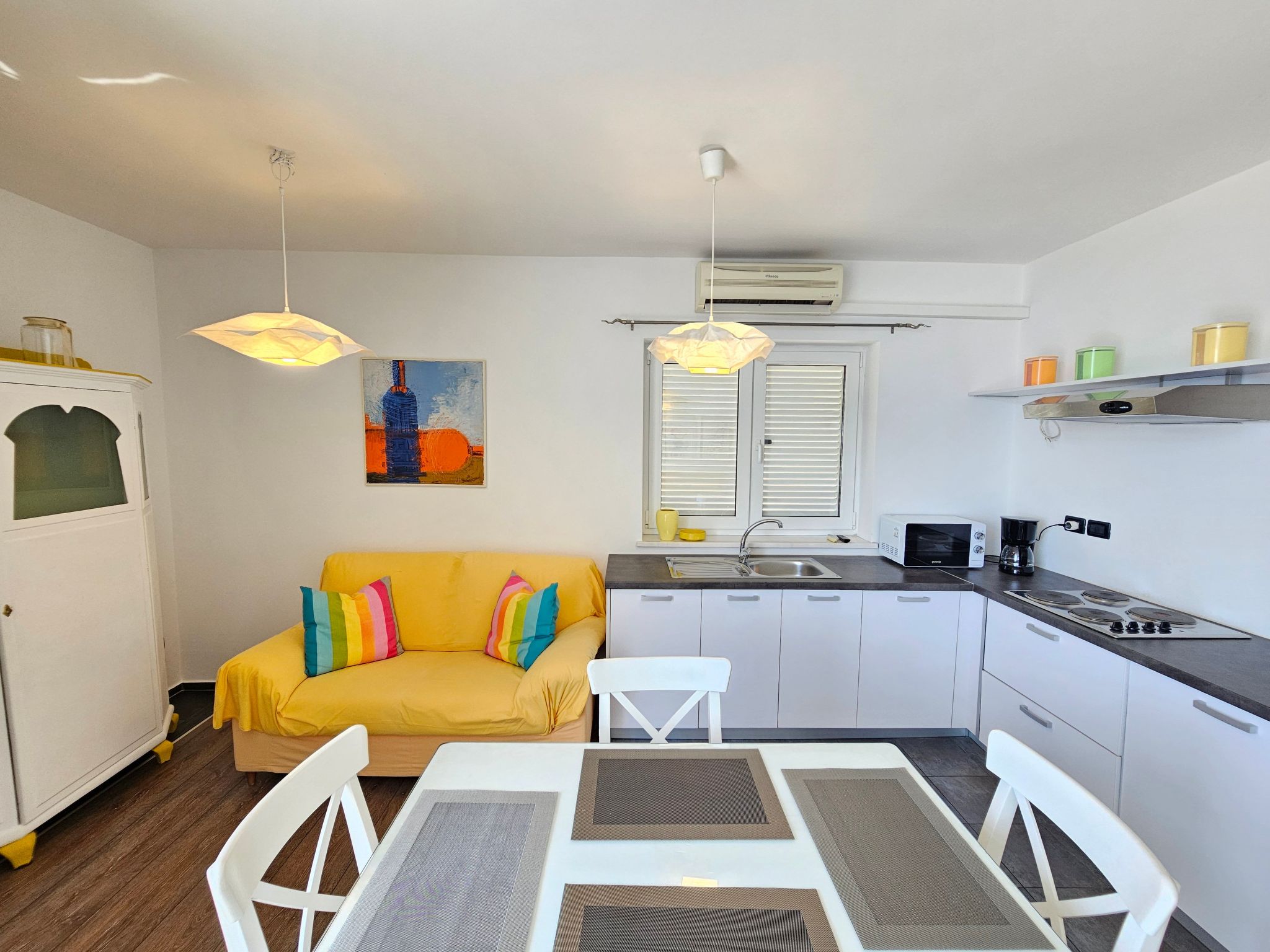 Wohnung für 4 Personen mit Meerblick-Binnen