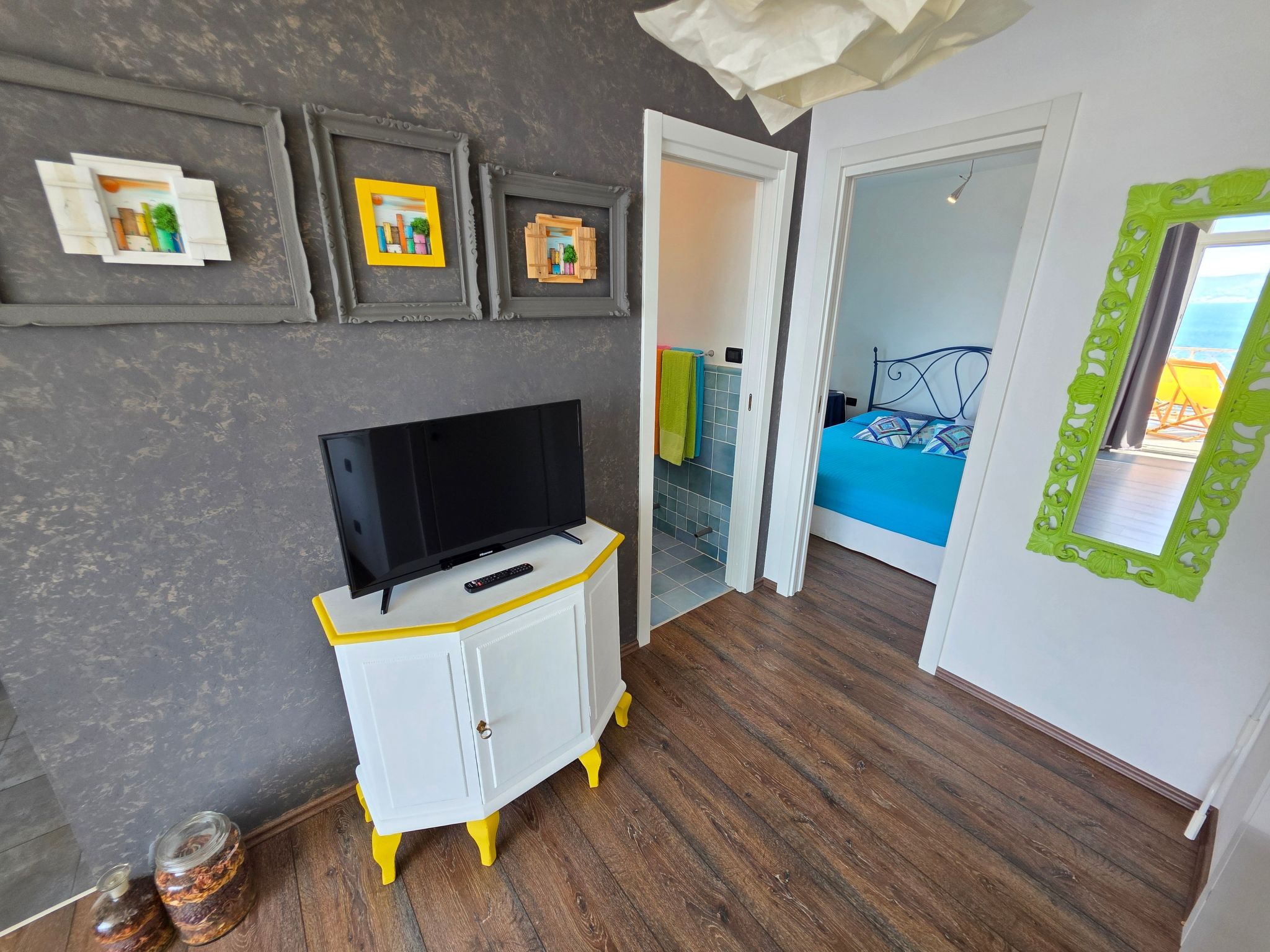 Wohnung für 4 Personen mit Meerblick-Binnen