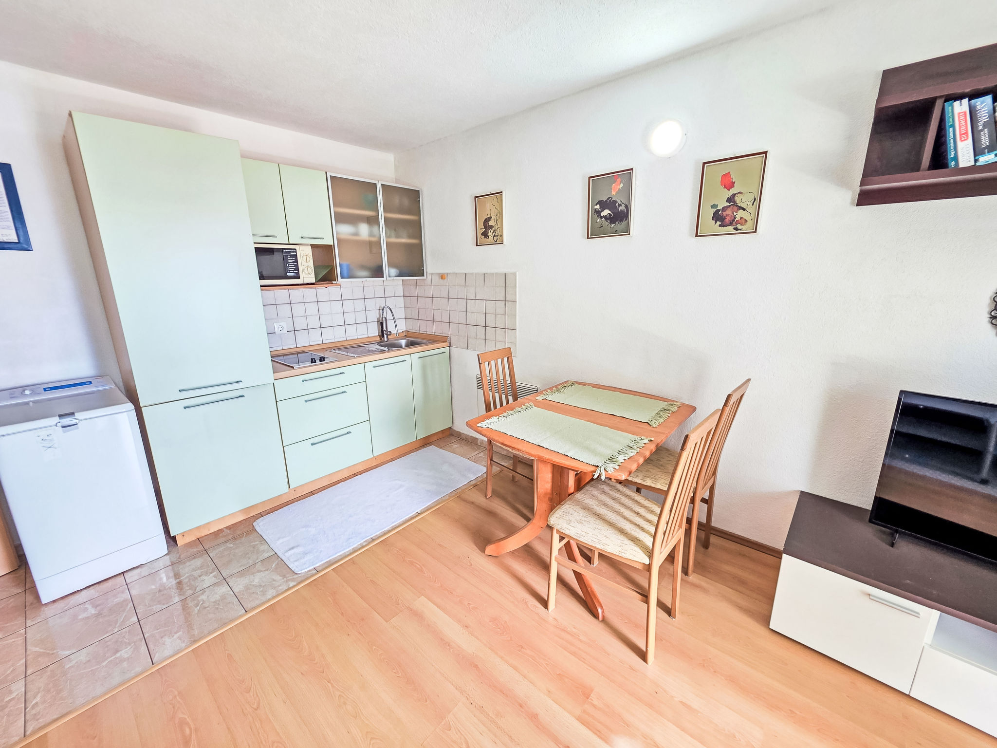 Appartement mit Balkon und Meerblick - Drinnen