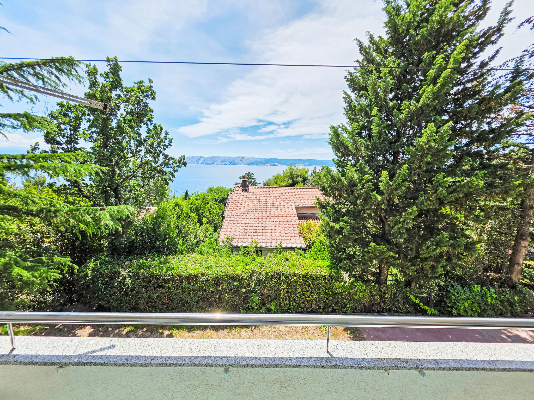 Appartement mit Balkon und Meerblick - Draußen