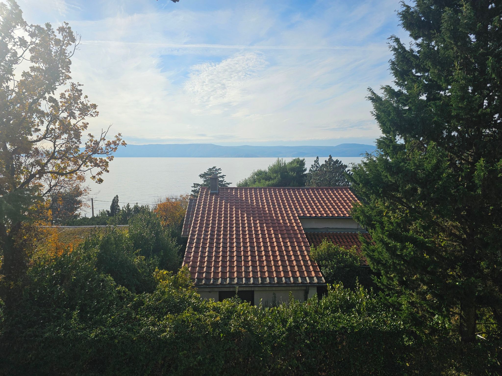 Appartement mit Balkon und Meerblick-Binnen