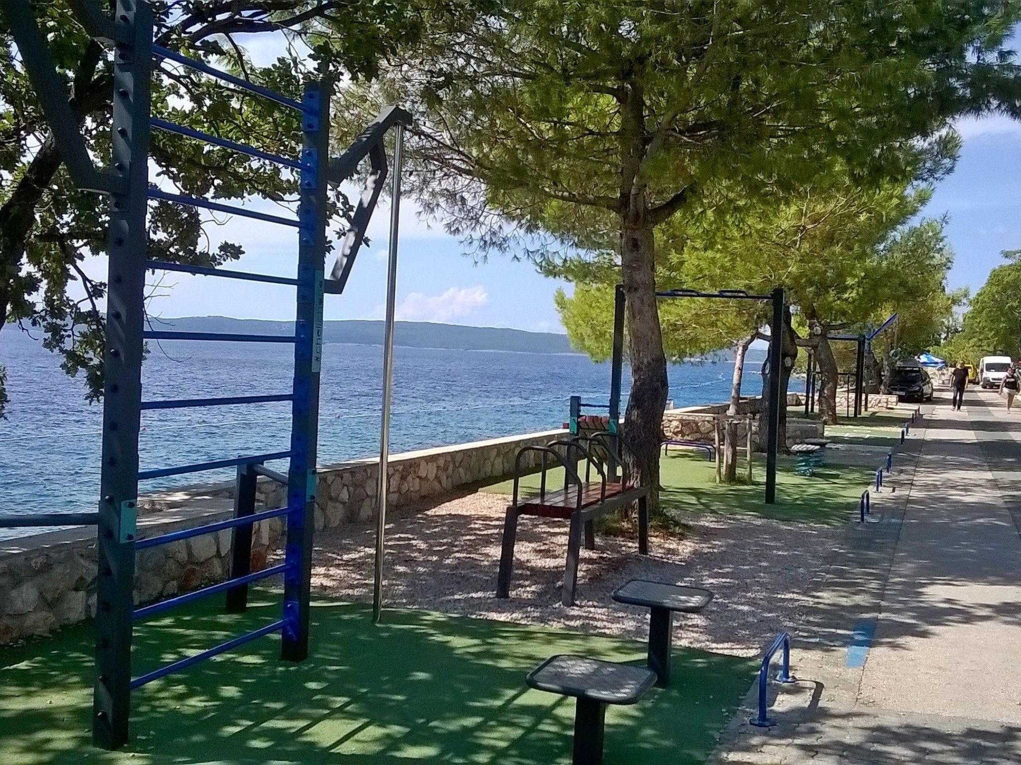 Appartement mit Balkon und Meerblick-Binnen