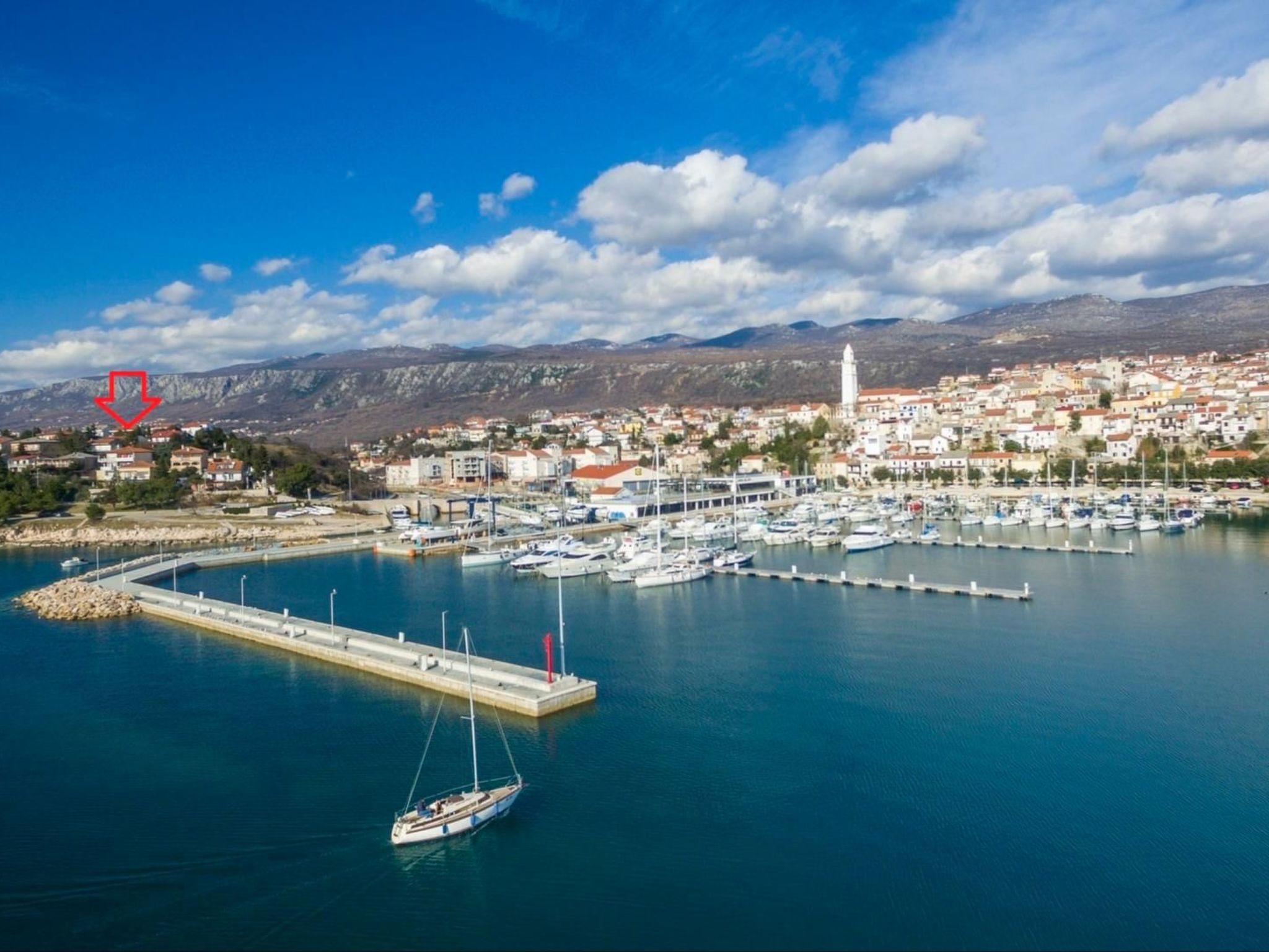 Wohnung für max. 5 Personen mit Terrasse-Dedans