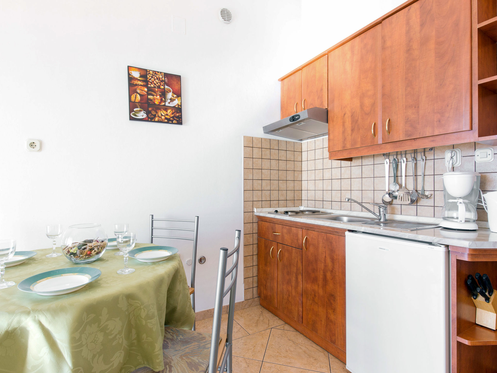 Valentina: Modern appartement aan zee in Novi Vinodolski, 500m van strand - foto 6