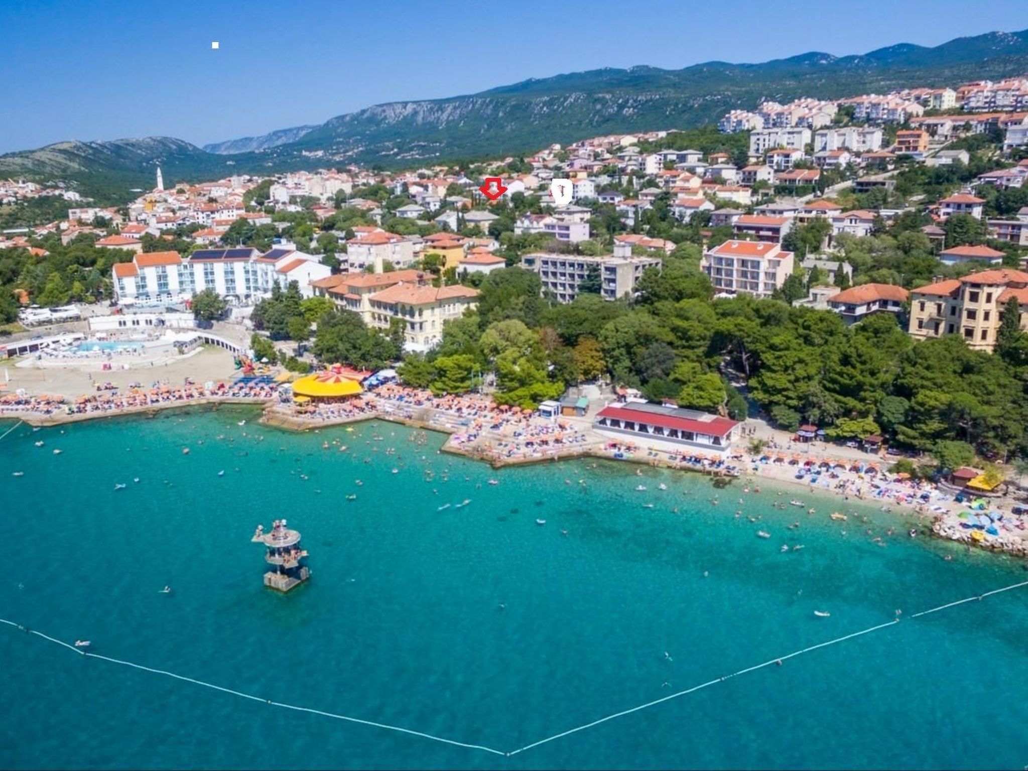 Studio-Apartment für 2 Personen mit Terrasse-Binnen