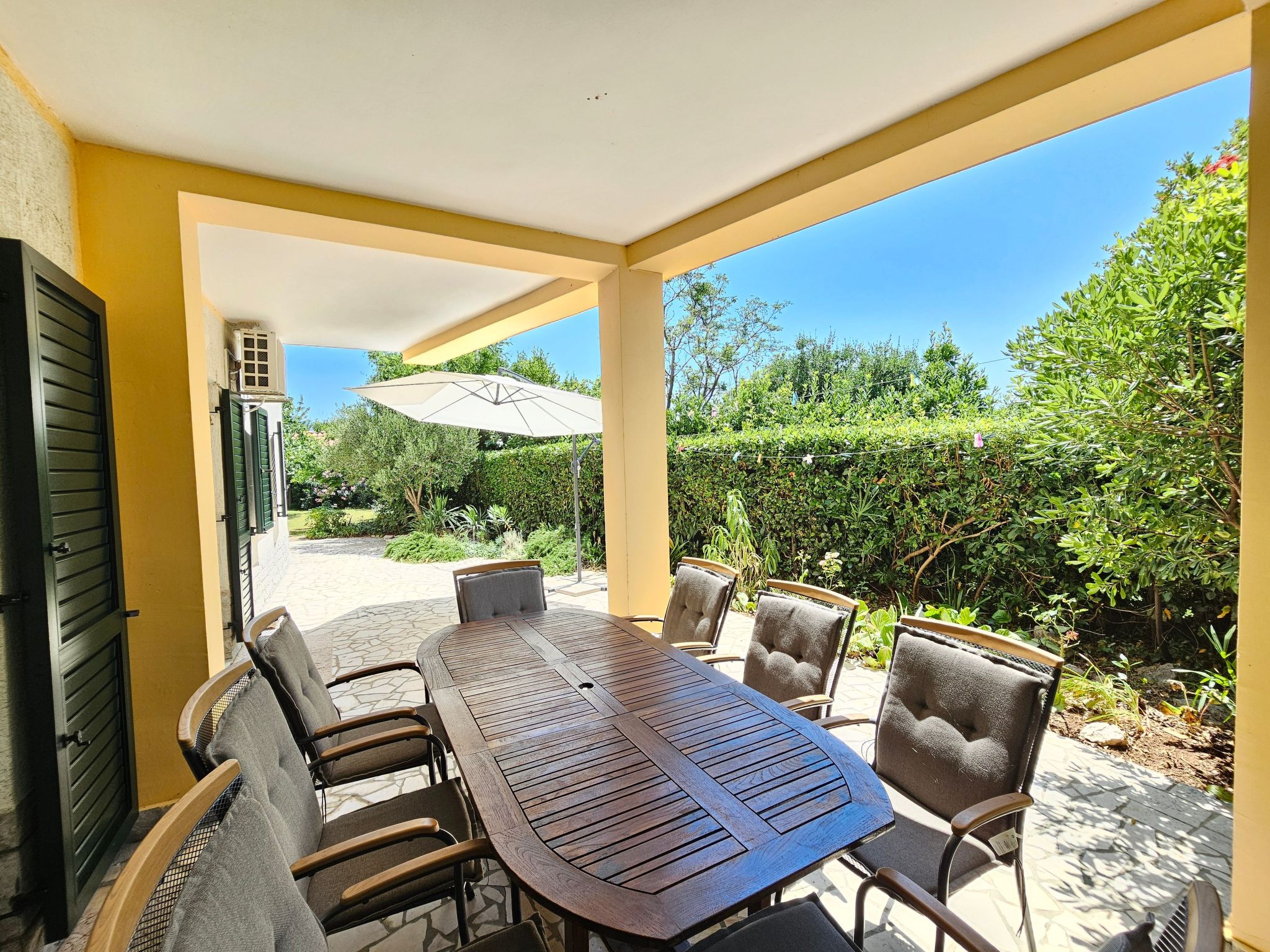 Wohnung für 8 Personen, 150m vom Strand entfernt-Binnen