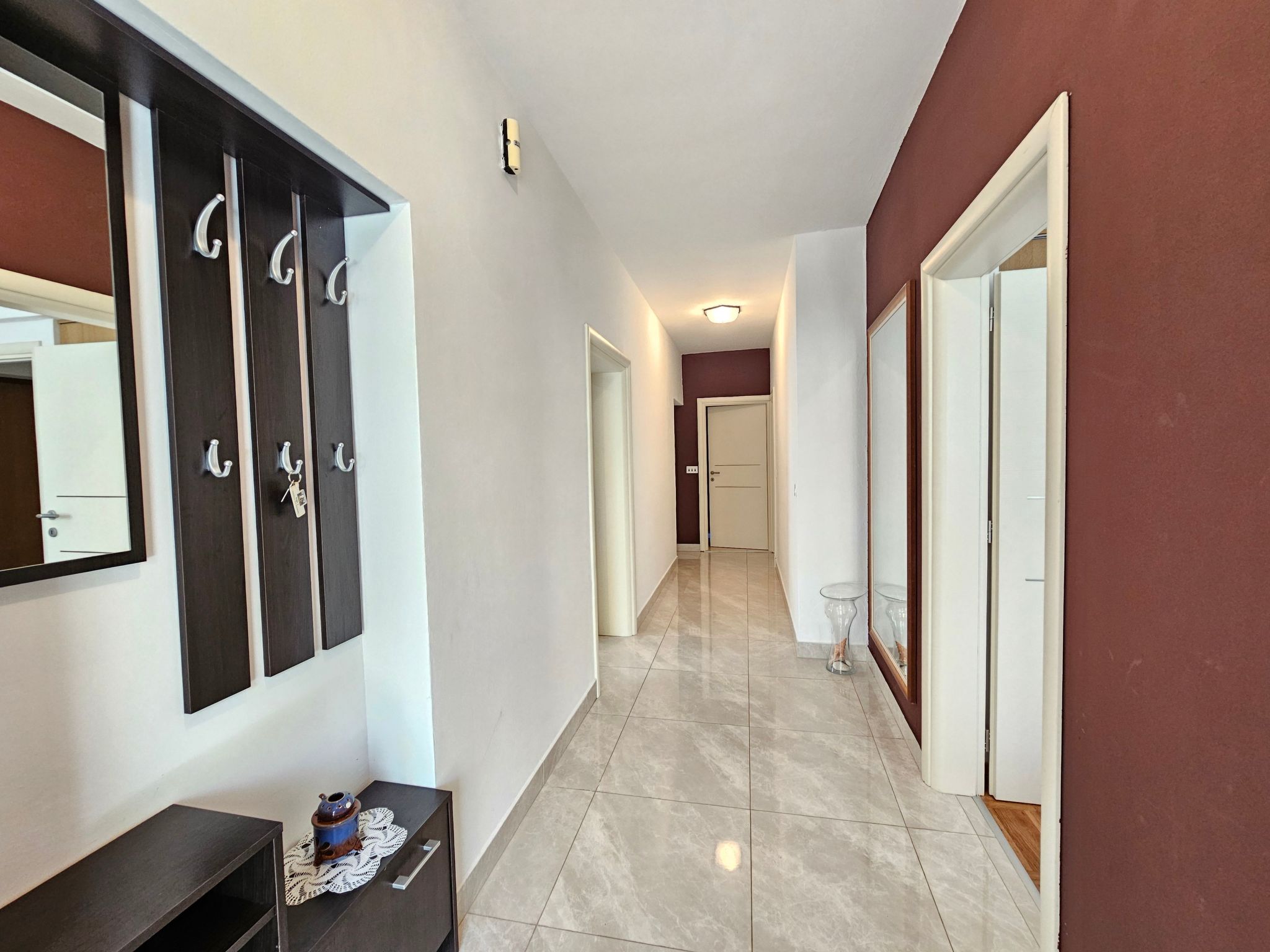 Wohnung für 8 Personen, 150m vom Strand entfernt-Binnen