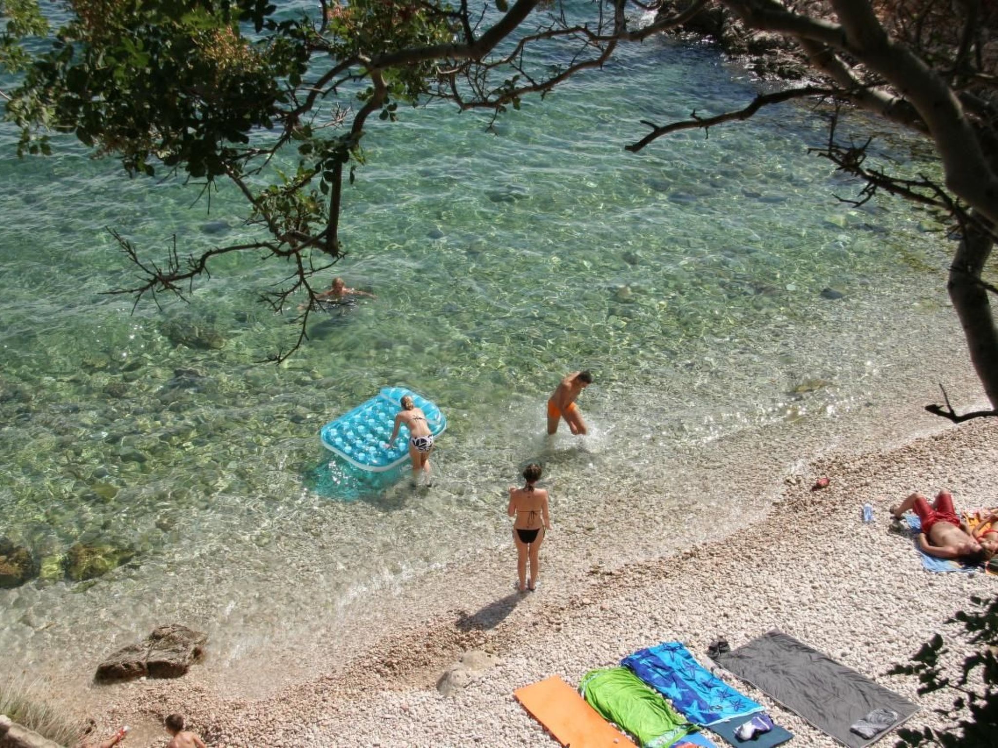Wohnung für 8 Personen, 150m vom Strand entfernt-Binnen