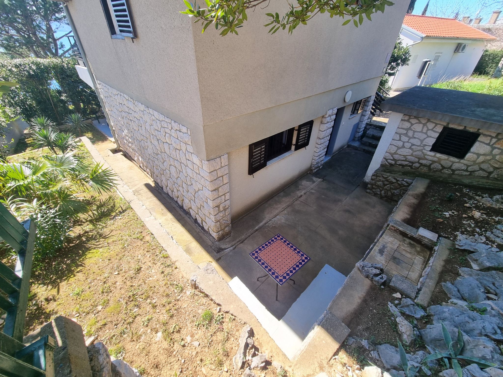 Villa Mediteranea direkt am Meer-Binnen