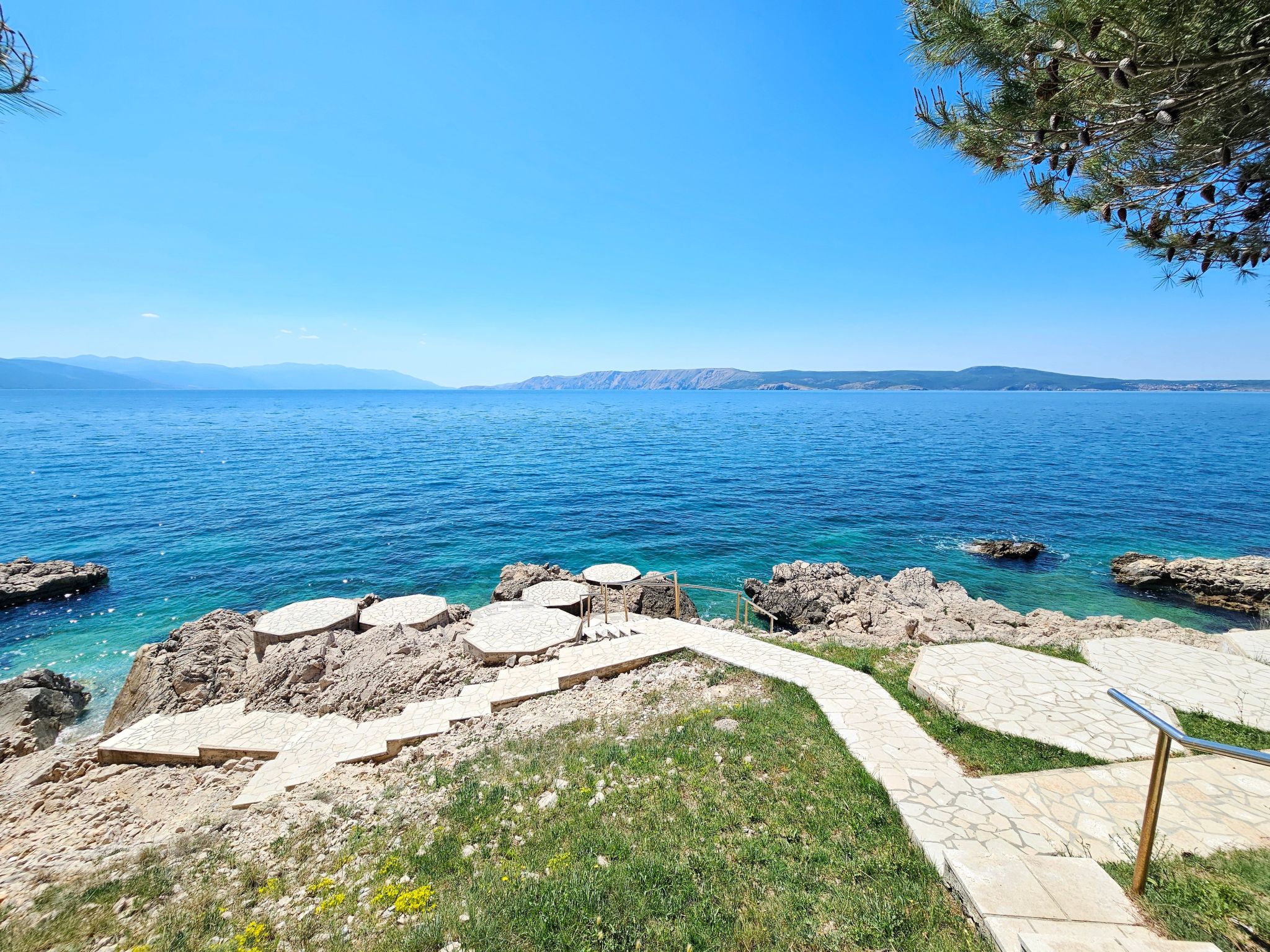 Villa Mediteranea direkt am Meer-Binnen