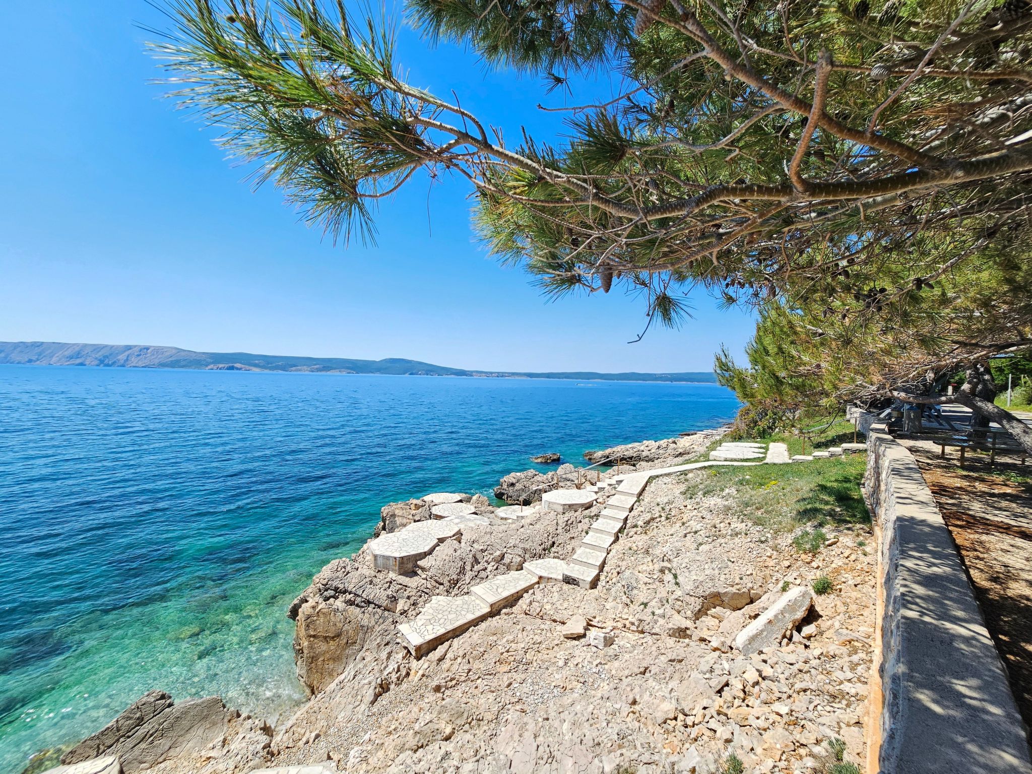 Villa Mediteranea direkt am Meer-Binnen