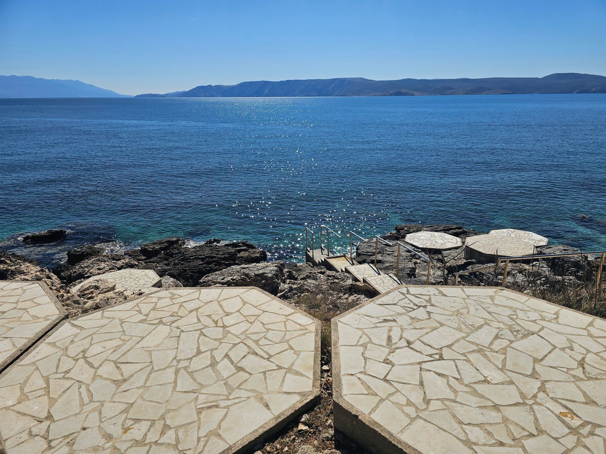 Villa Mediteranea direkt am Meer-Binnen
