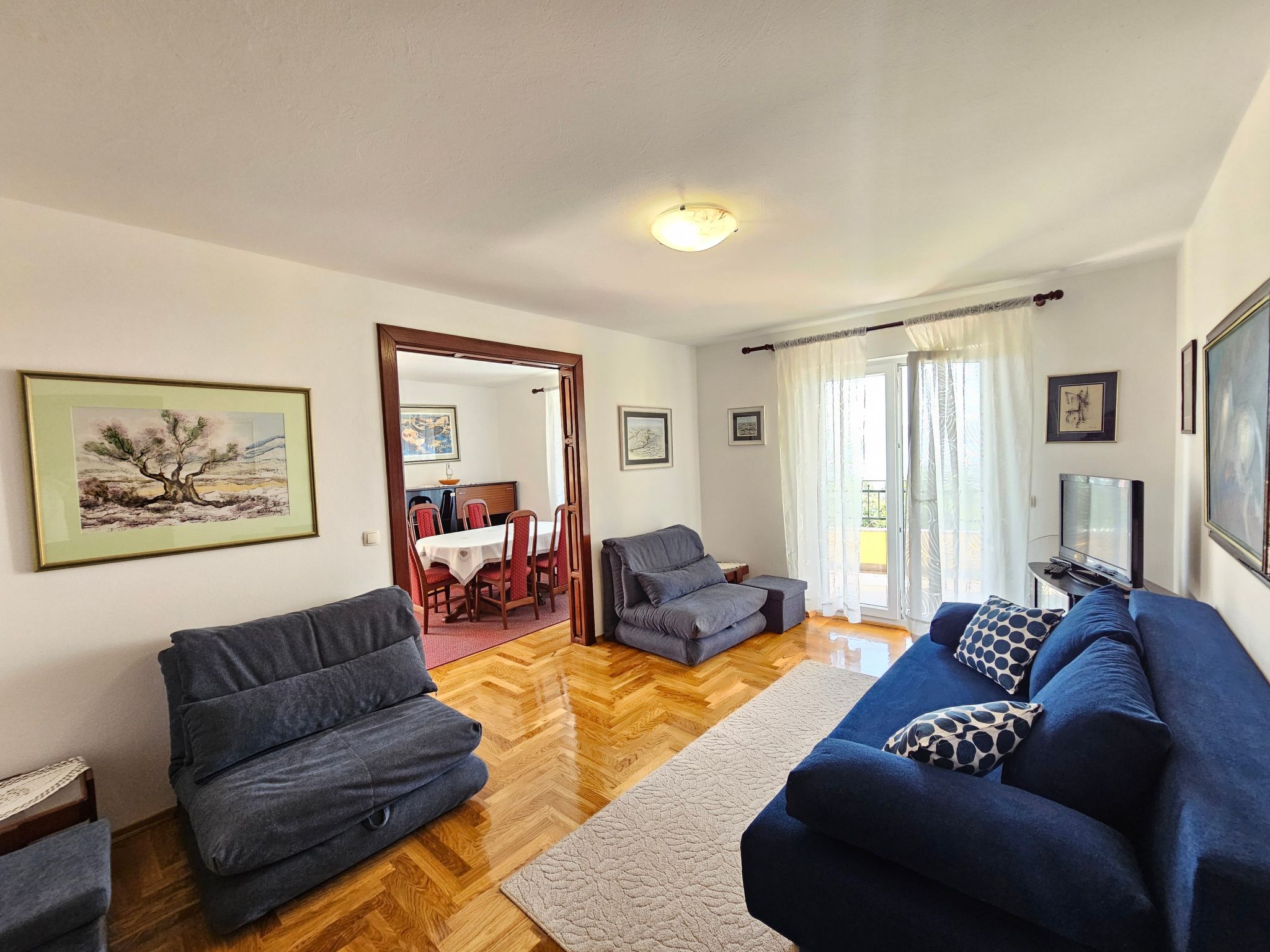 Wohnung für 6 Personen, 150m vom Strand entfernt-Dedans