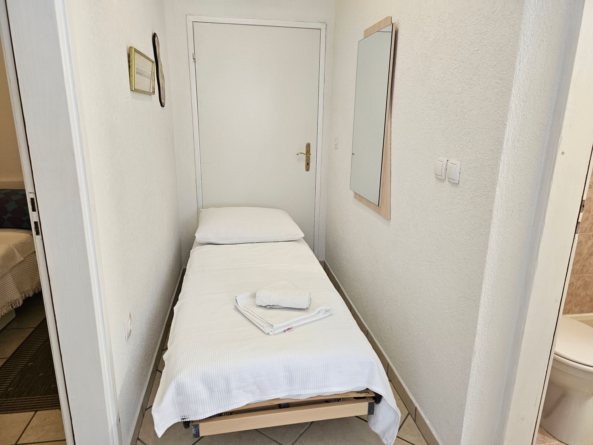 Wohnung für 3 Personen mit Terrasse-Drinnen