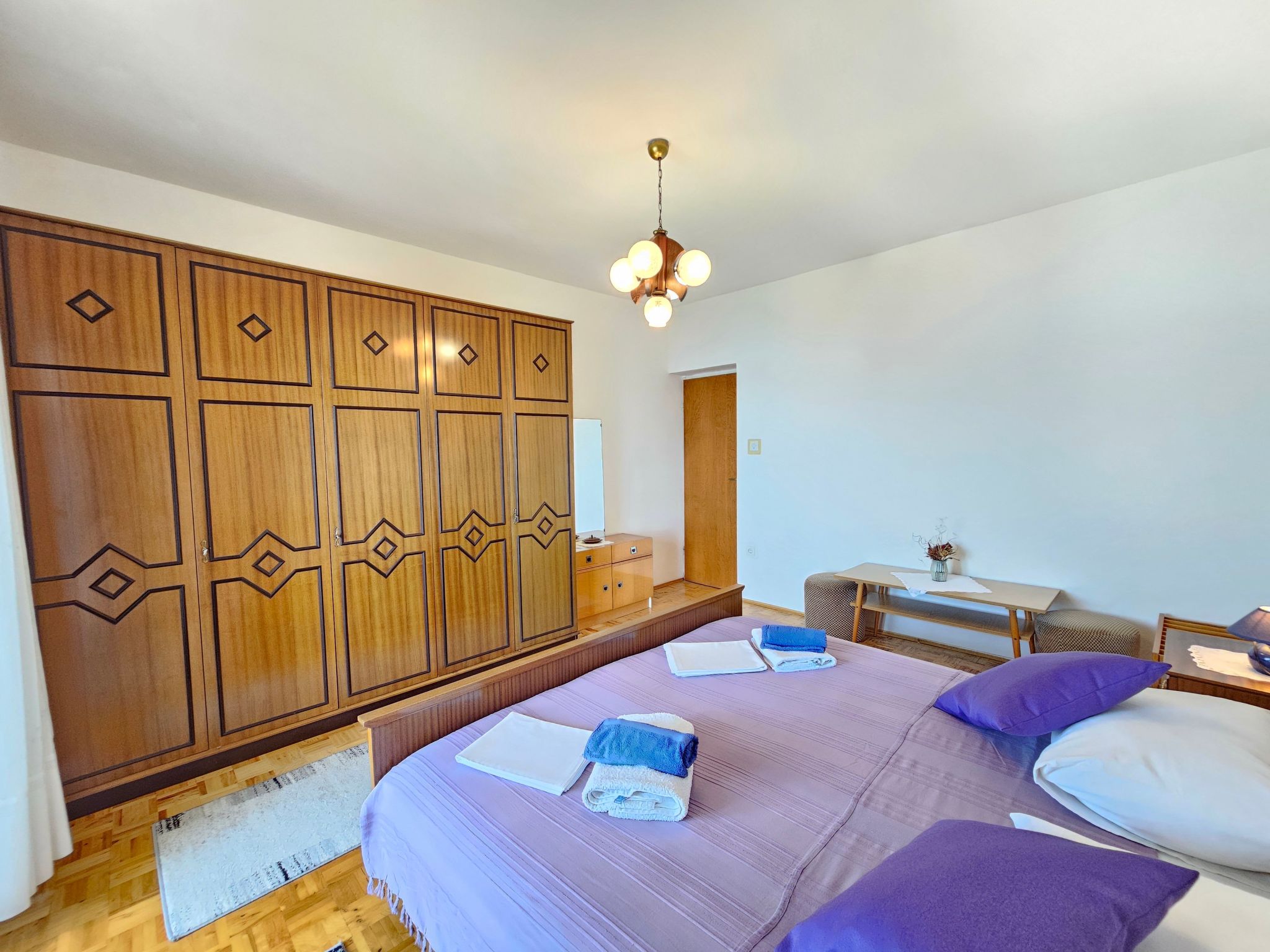 Wohnung für 7 Personen mit Terrasse und Meerblick-Binnen