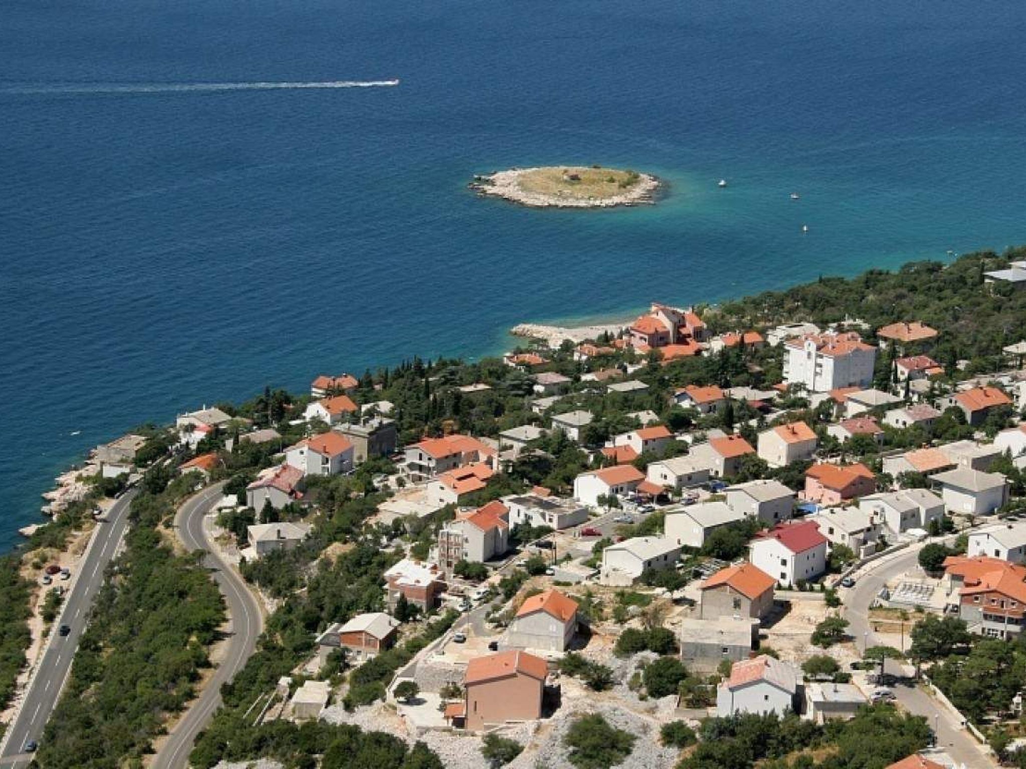 Wohnung für 7 Personen mit Terrasse und Meerblick-Binnen