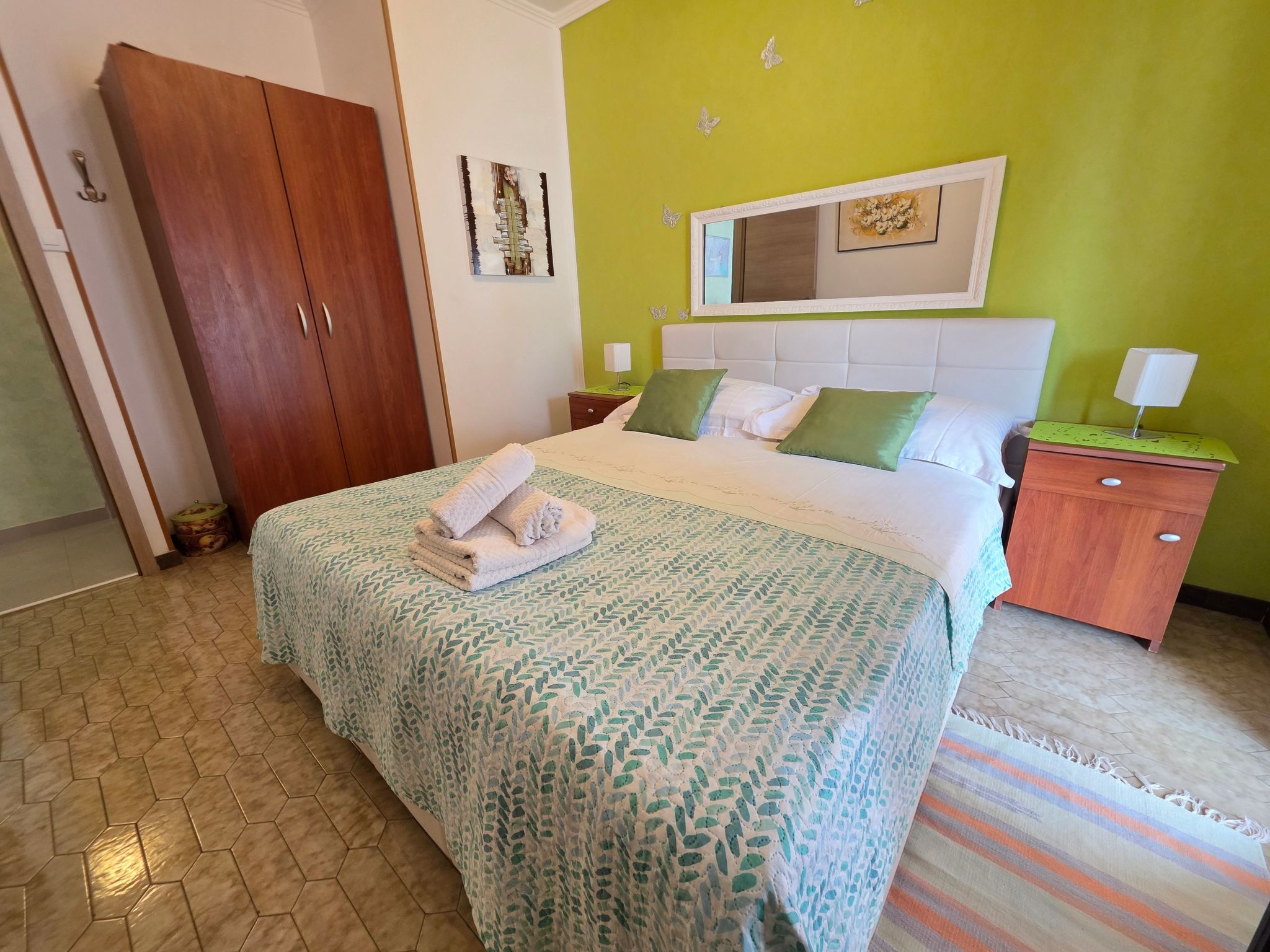 Appartement mit Balkon und Meerblick-Inside