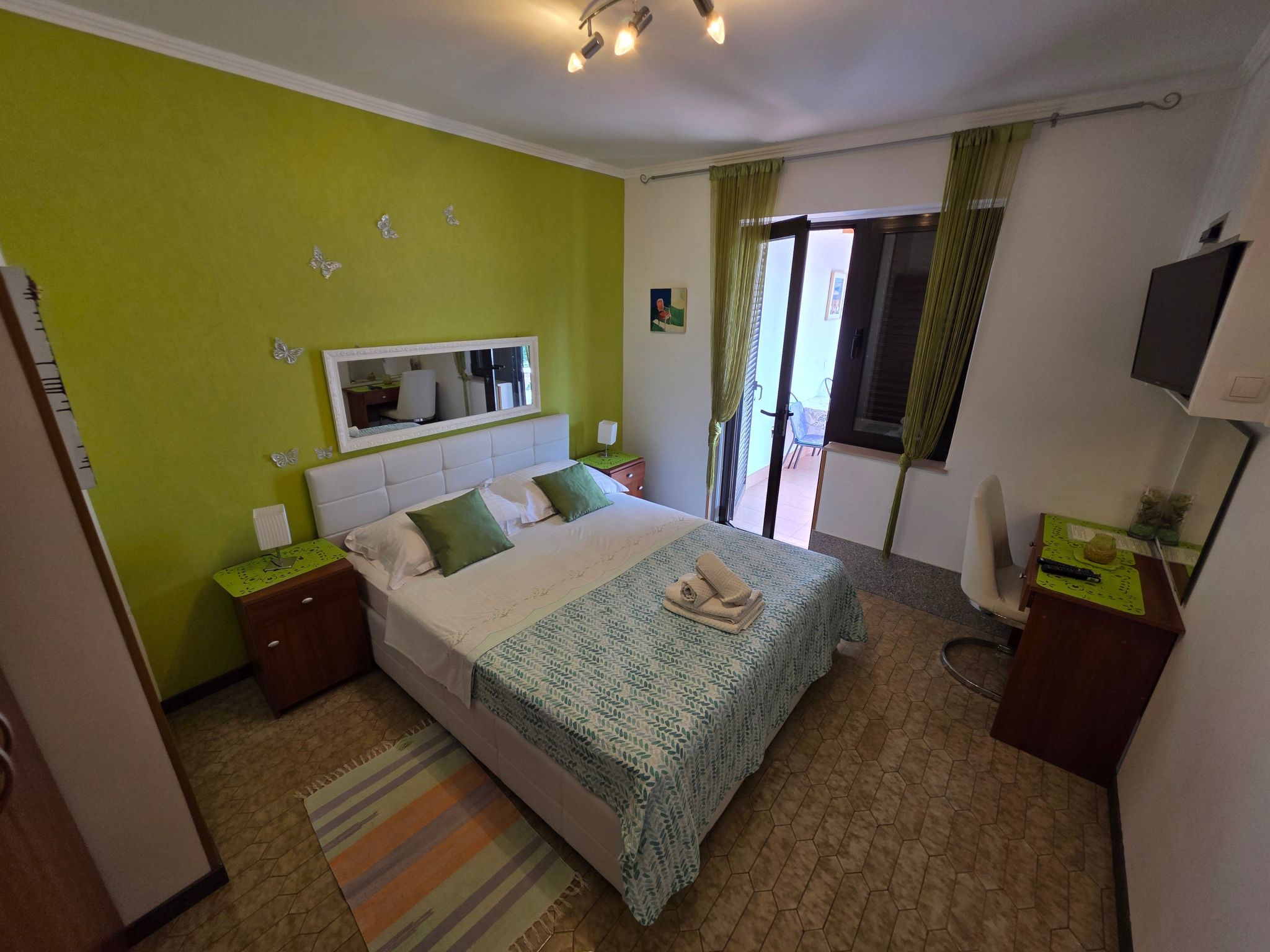 Appartement mit Balkon und Meerblick-Inside