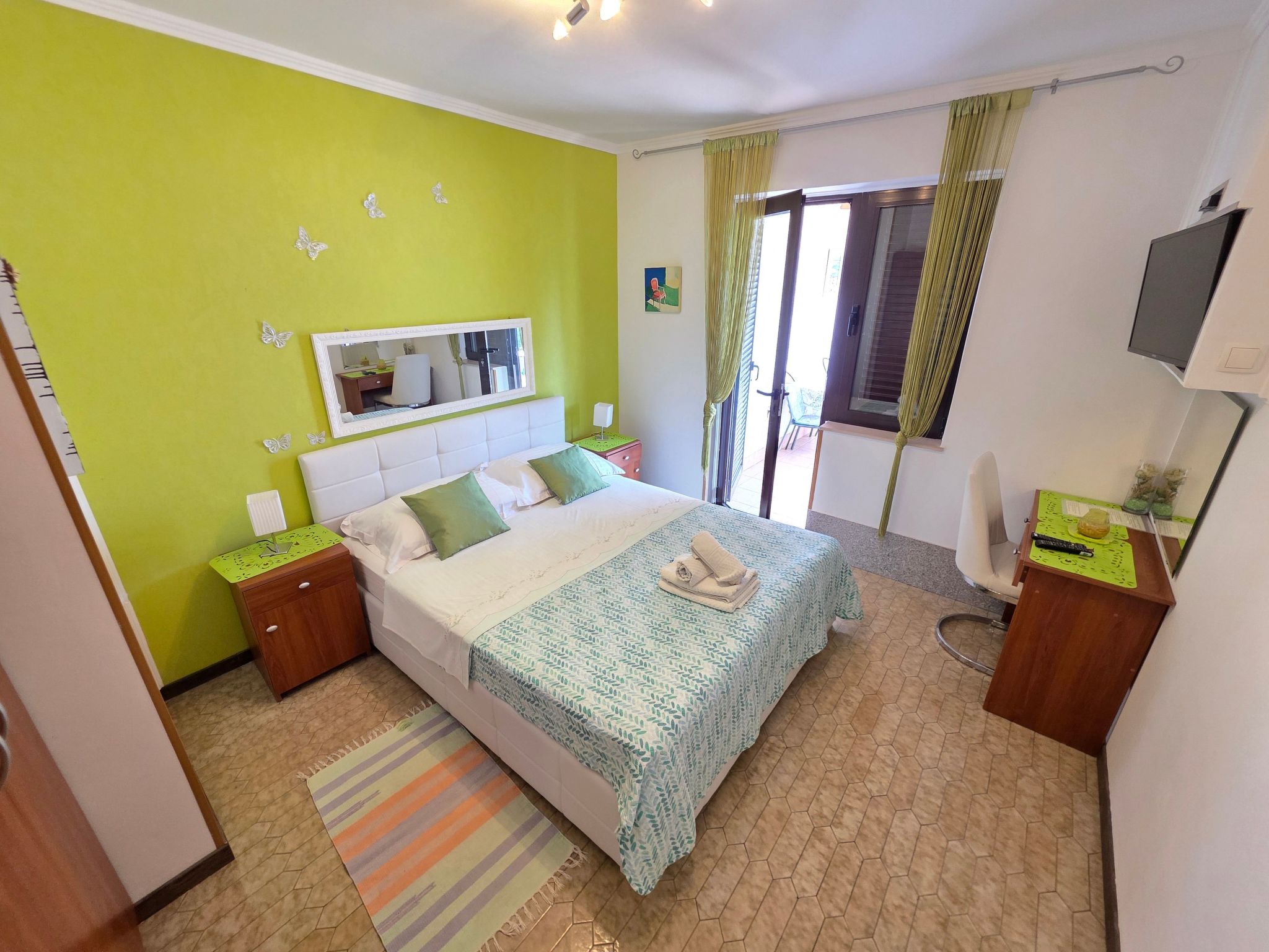 Appartement mit Balkon und Meerblick-Inside