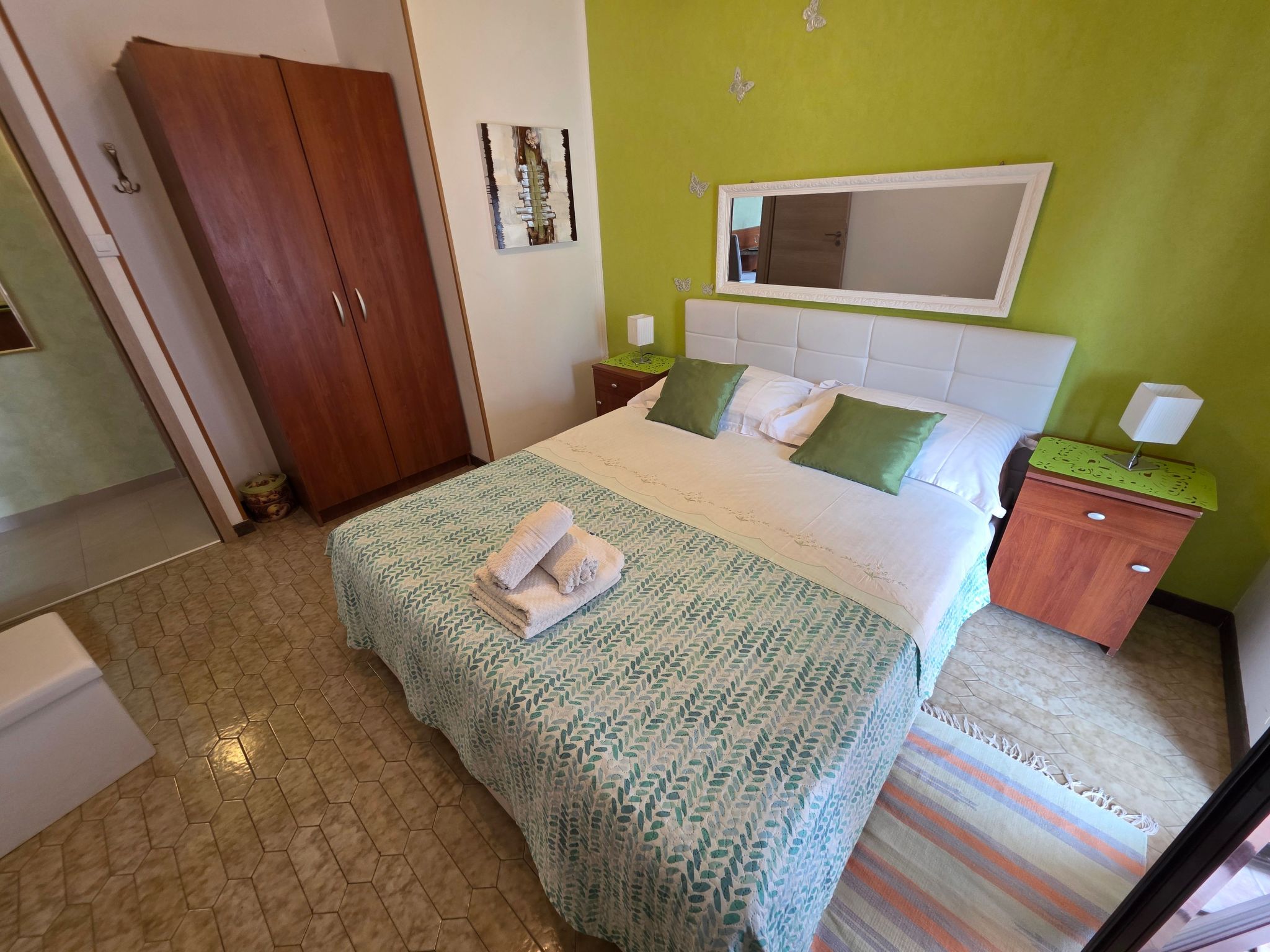 Appartement mit Balkon und Meerblick-Inside