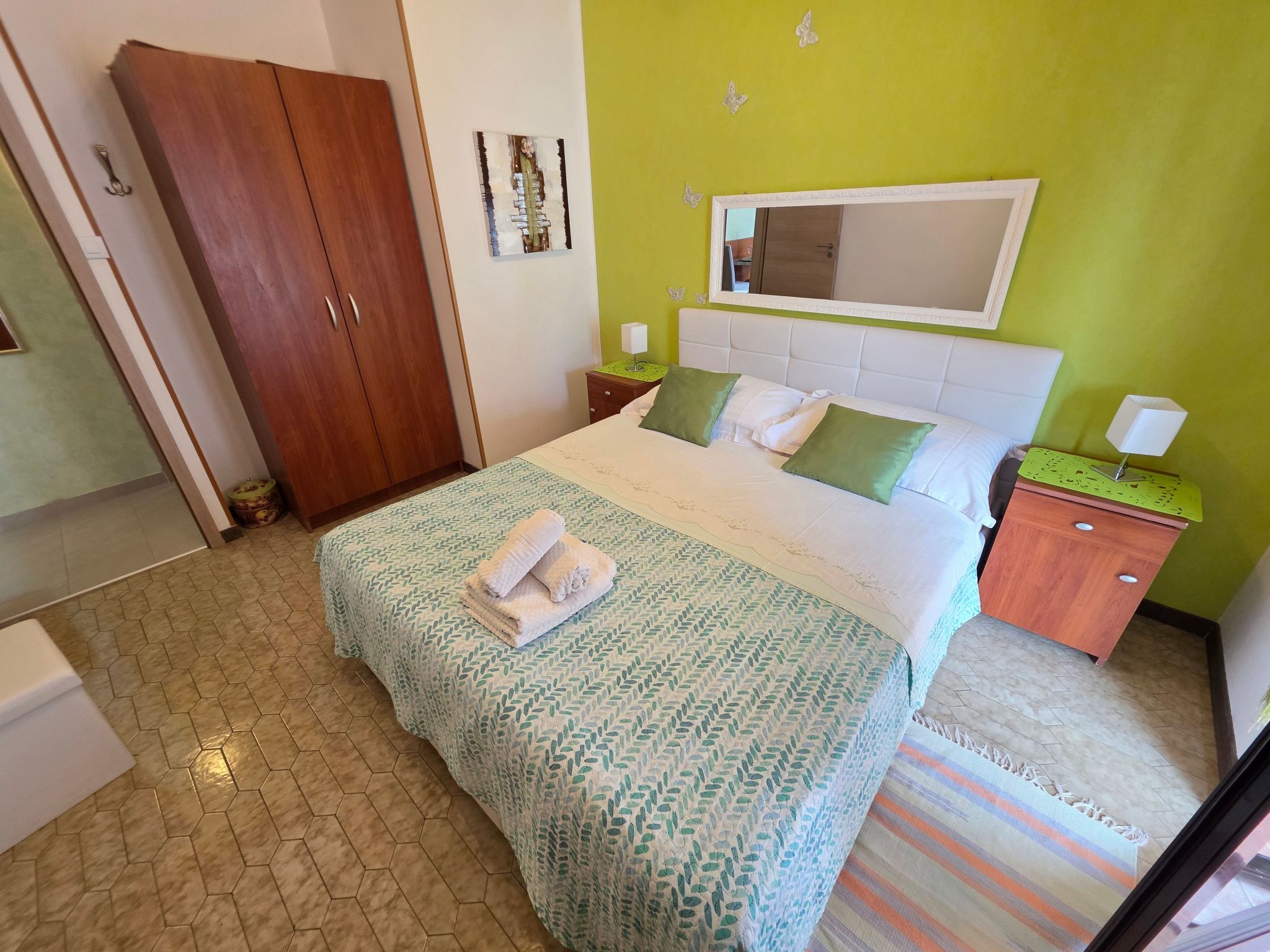 Appartement mit Balkon und Meerblick-Inside