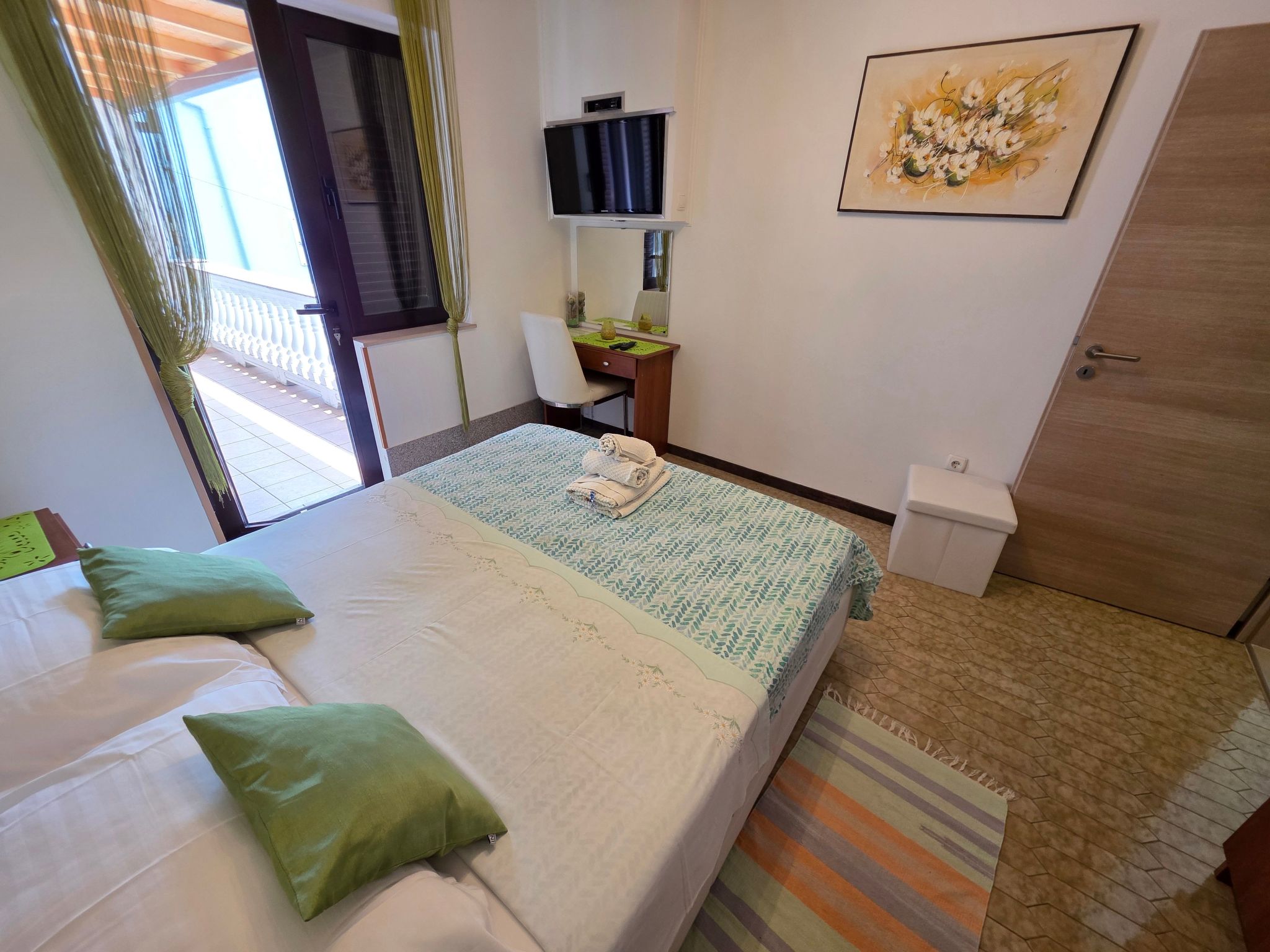 Appartement mit Balkon und Meerblick-Inside