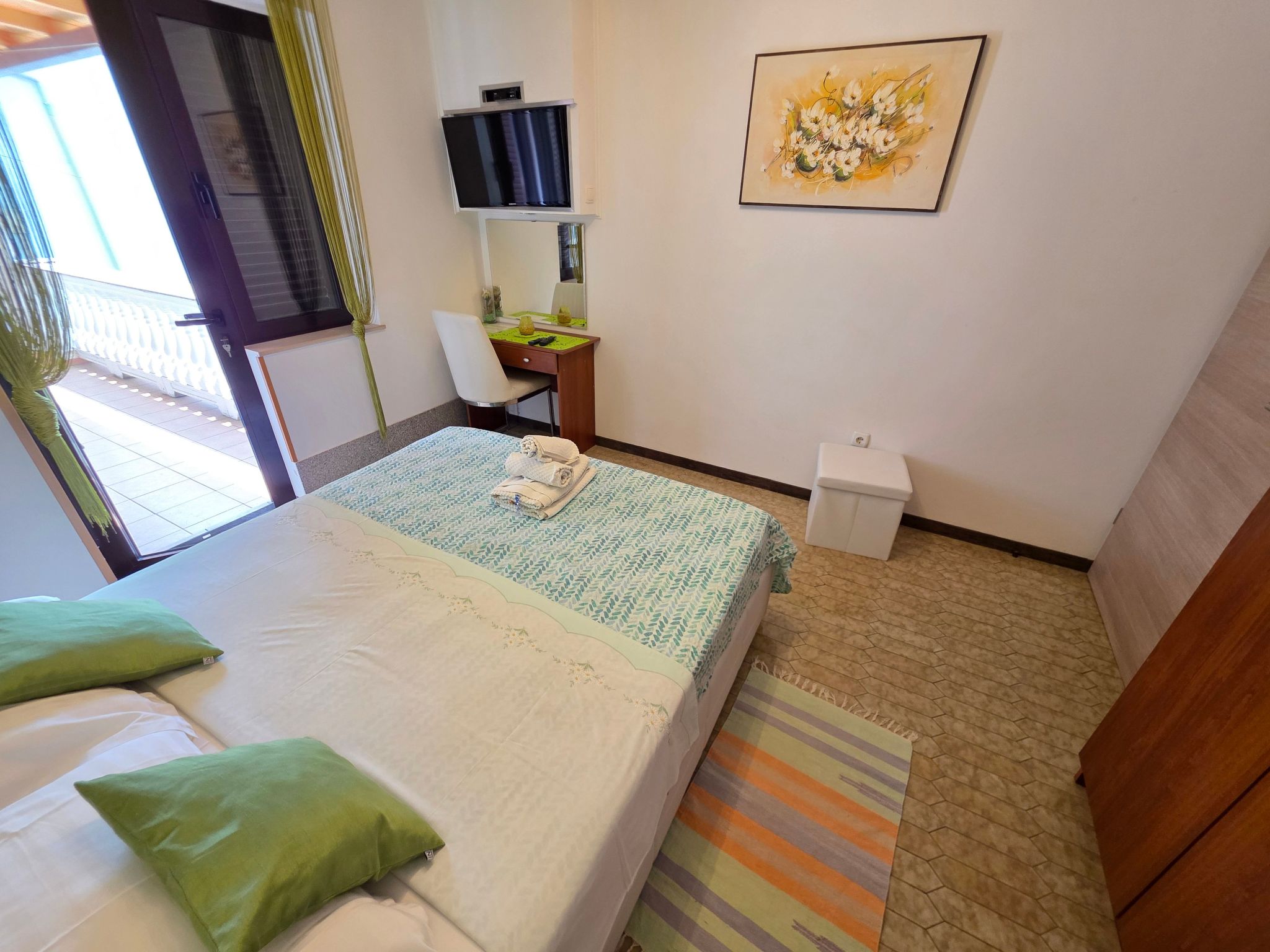 Appartement mit Balkon und Meerblick-Inside