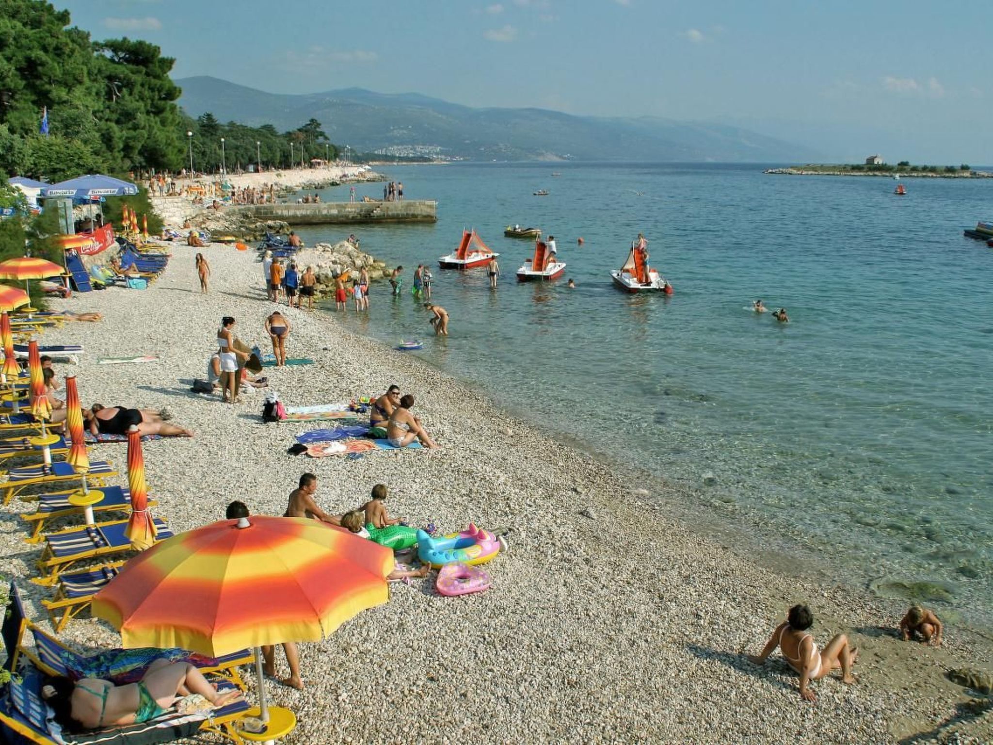 Wohnung mit Terrasse, 200m vom Strand entfernt-Binnen