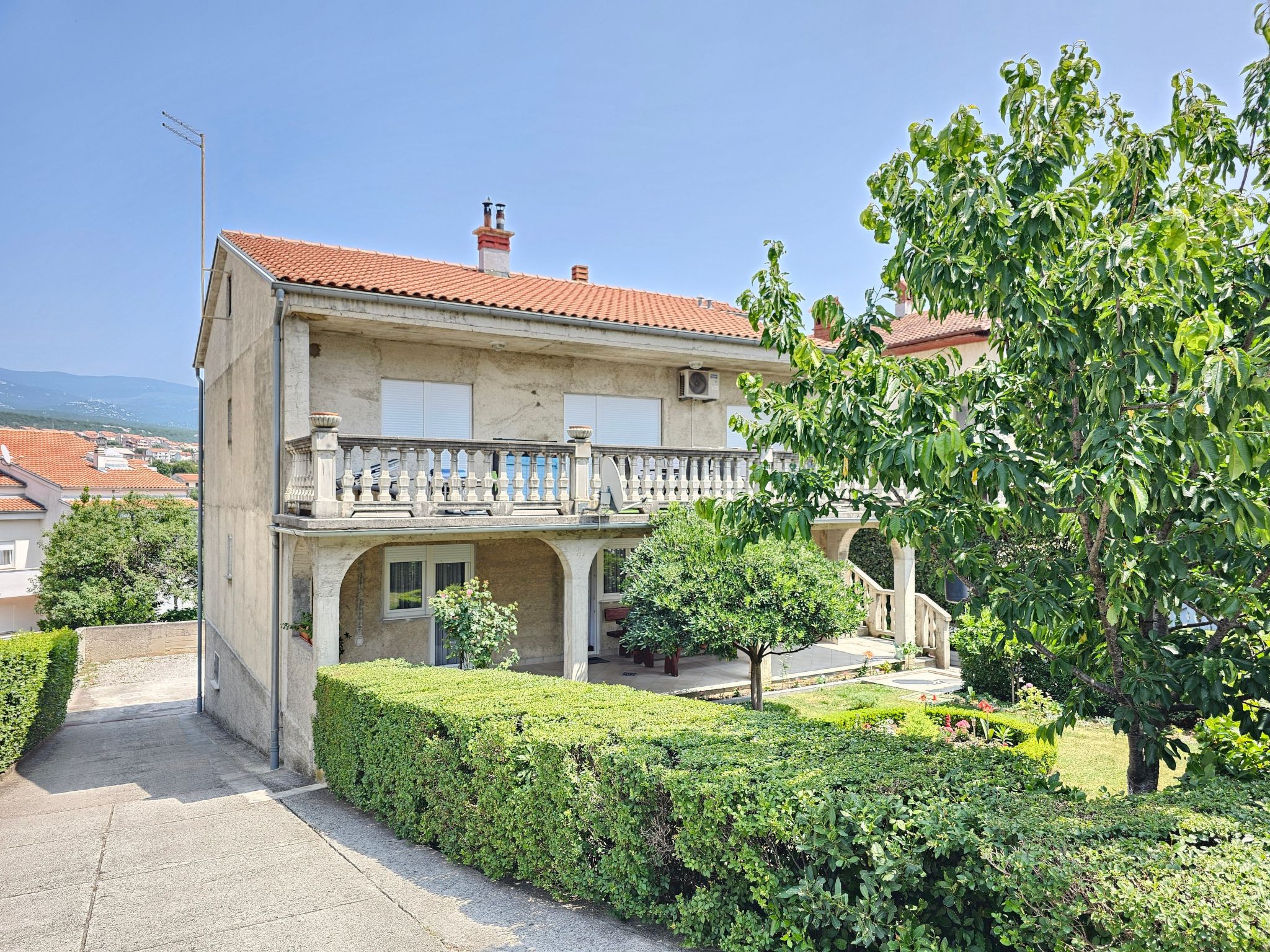 Appartement für 2-3 Personen mit Terrasse-Dedans