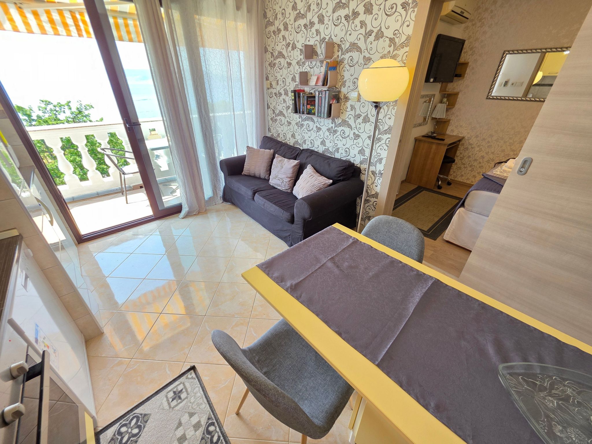 Wohnung für 2 Pers. mit Balkon-Binnen