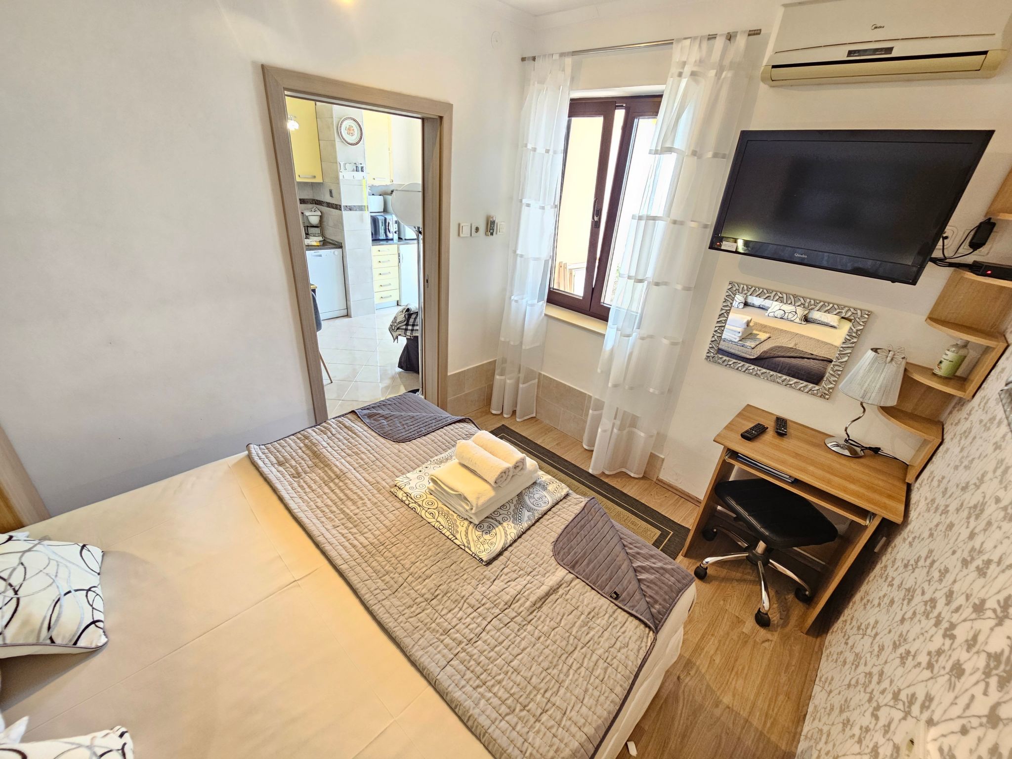 Wohnung für 2 Pers. mit Balkon-Binnen